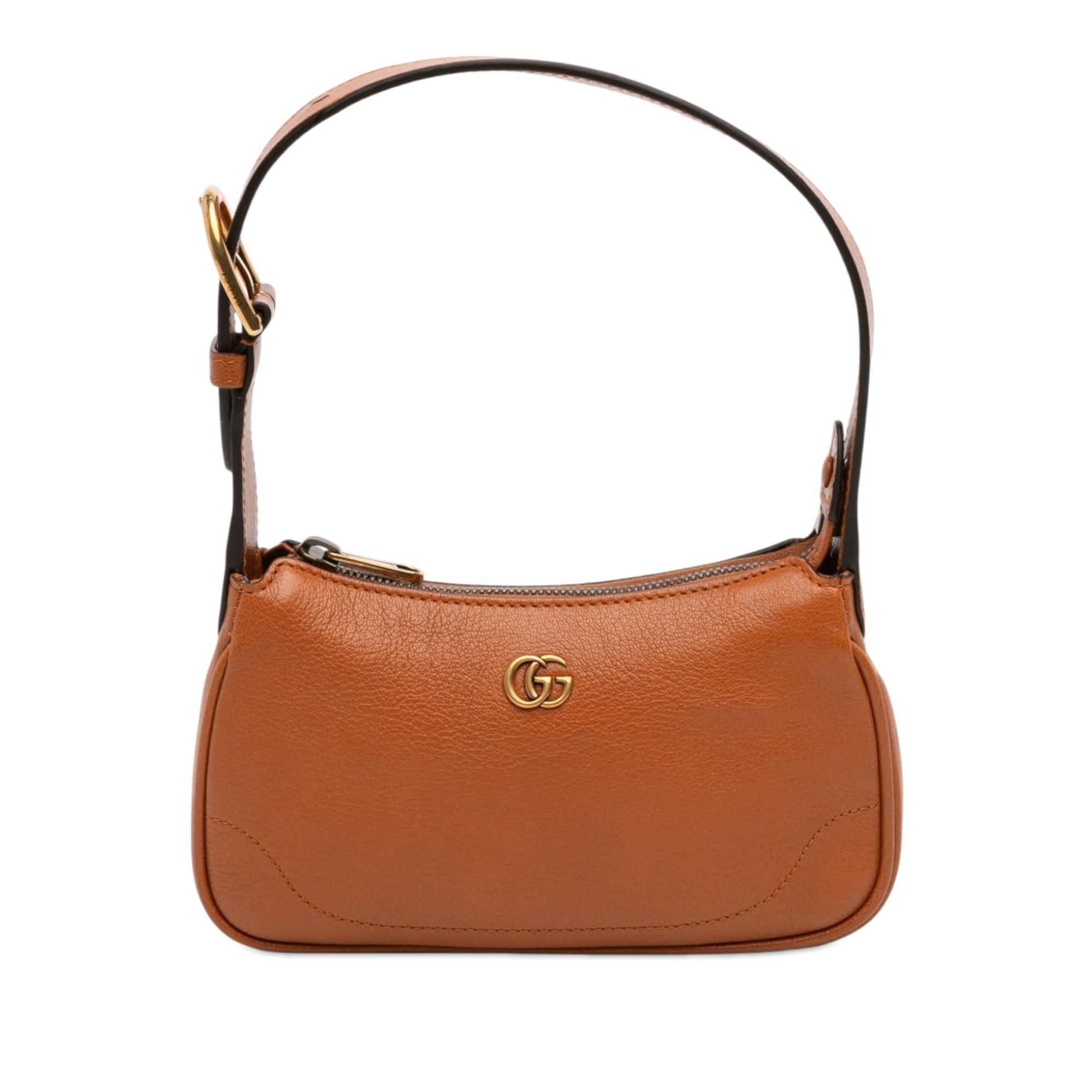 Gucci Mini Leather Aphrodite Shoulder Bag Size ONE SIZE - 1 Thumbnail