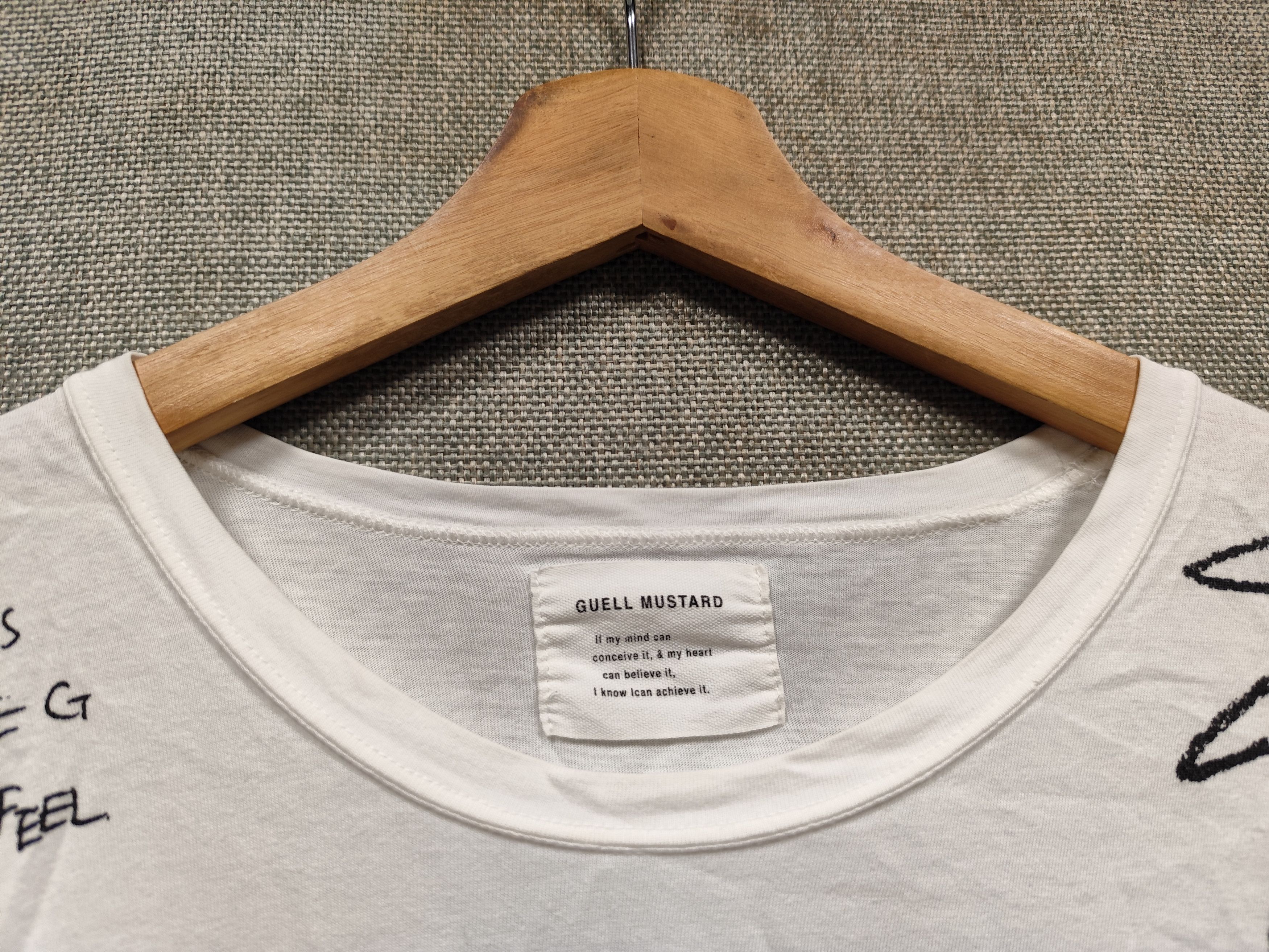 Japanese Brand Guell mustard made in japan tee Size S / US 4 / IT 40 - 3 Thumbnail