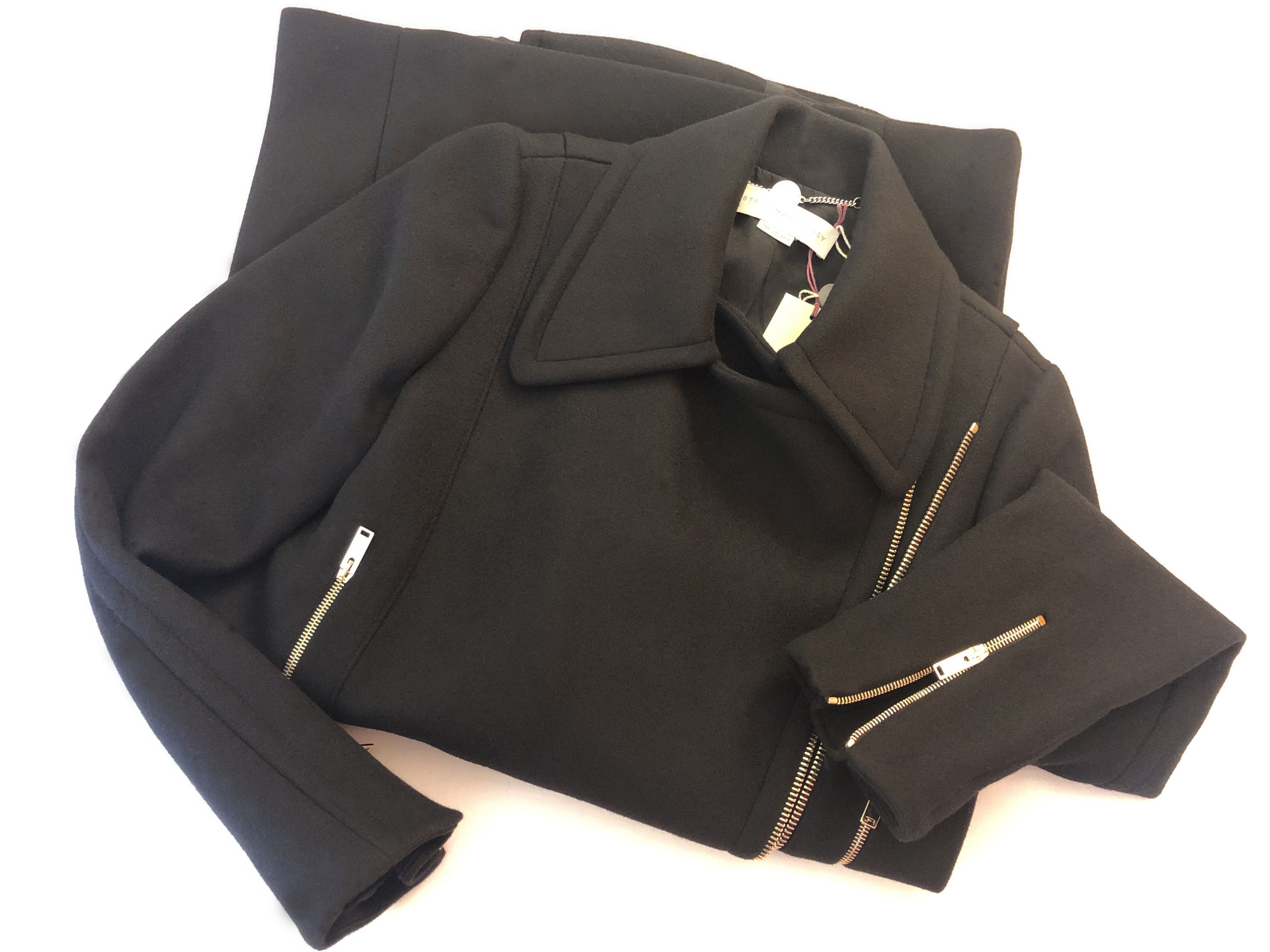 Stella McCartney Stella McCartney Rare Wool Coat with Zippers Size S / US 4 / IT 40 - 4 Thumbnail