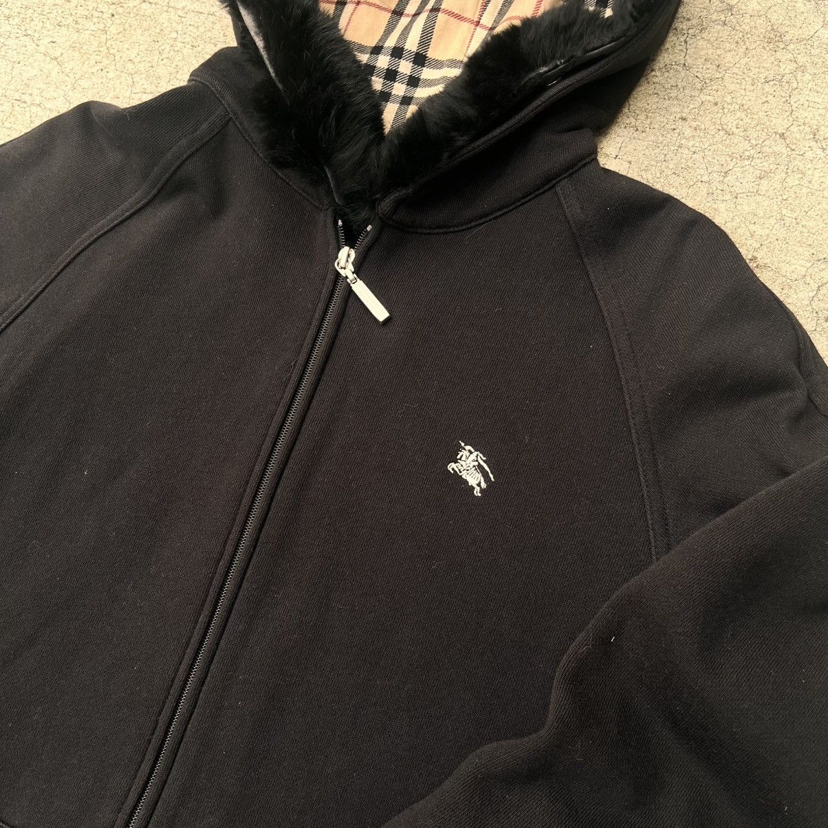 Burberry Burberry Black Label Faux Fur Jacket Size US S / EU 44-46 / 1 - 2 Thumbnail