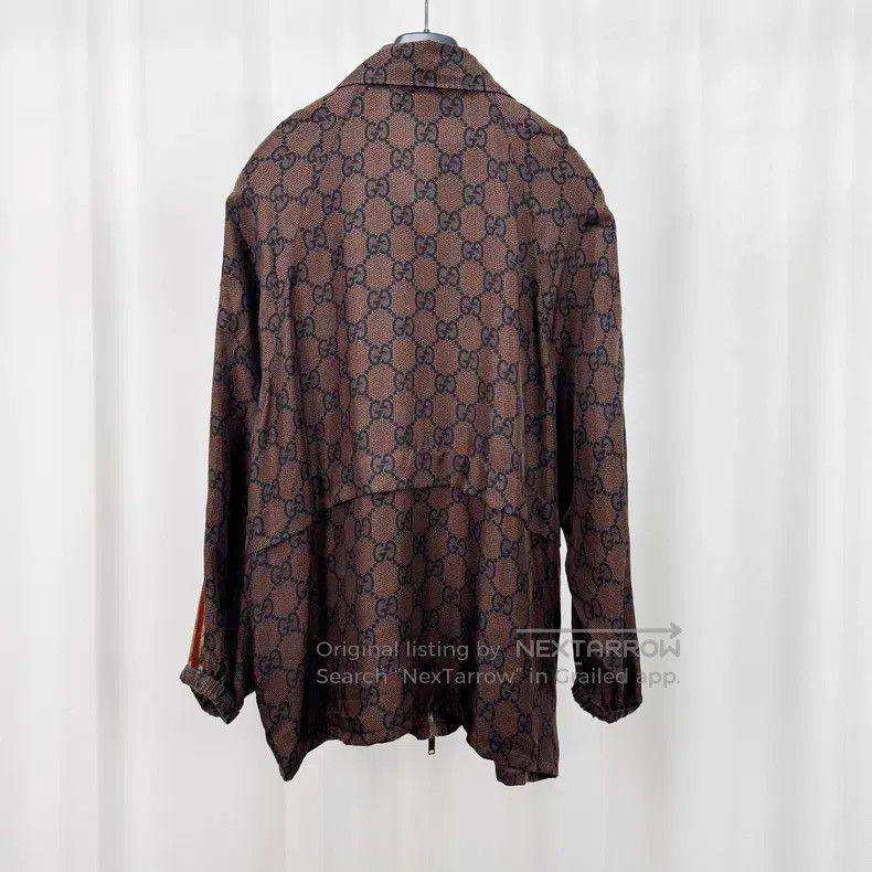 Gucci Gucci Old flower full printing webbing mulberry silk zippe Size US XS / EU 42 / 0 - 2 Thumbnail