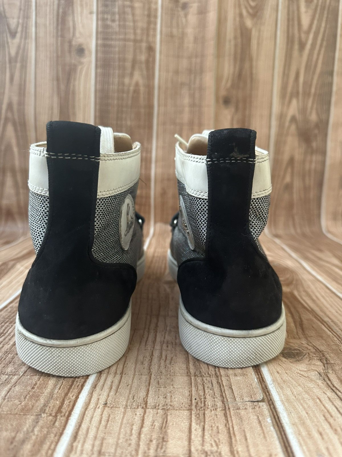 Christian Louboutin Christian Louboutin Louis Orlato Spikes High Top w/Straps Size US 9 / EU 42 - 18 Thumbnail