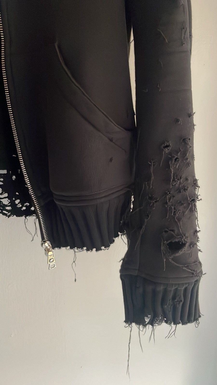Amiri Shotgun Distressed THRASHED Cashmere Hoodie Size US M / EU 48-50 / 2 - 5 Thumbnail