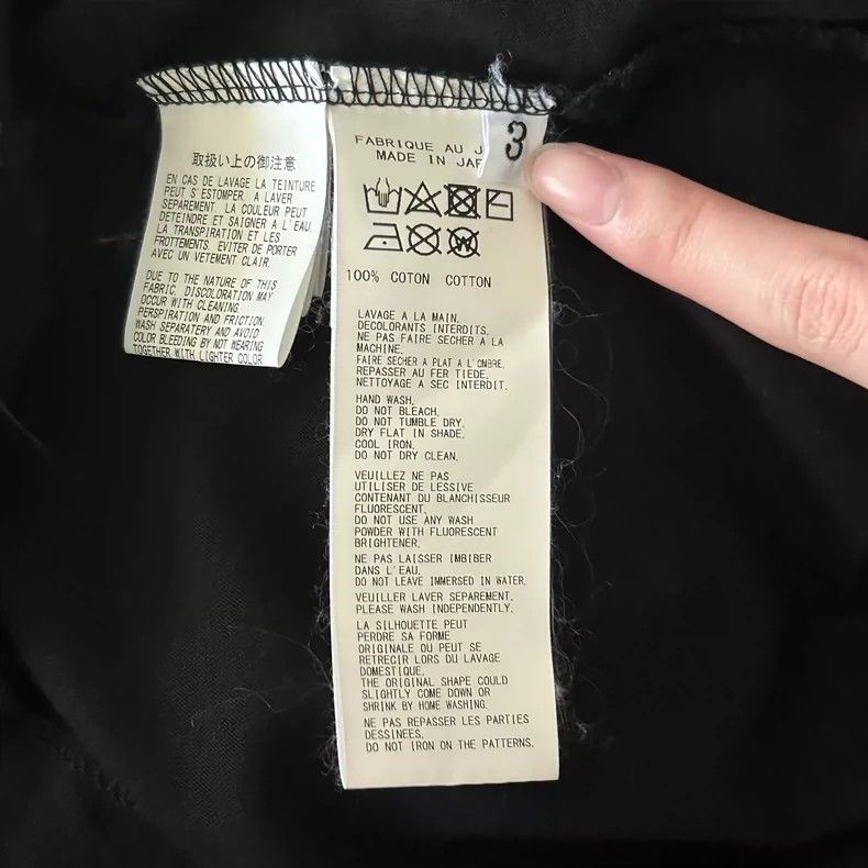 Yohji Yamamoto Yohji Yamamoto 19 aw cobweb putting-dyed short sleeve 2501- Size US L / EU 52-54 / 3 - 5 Thumbnail