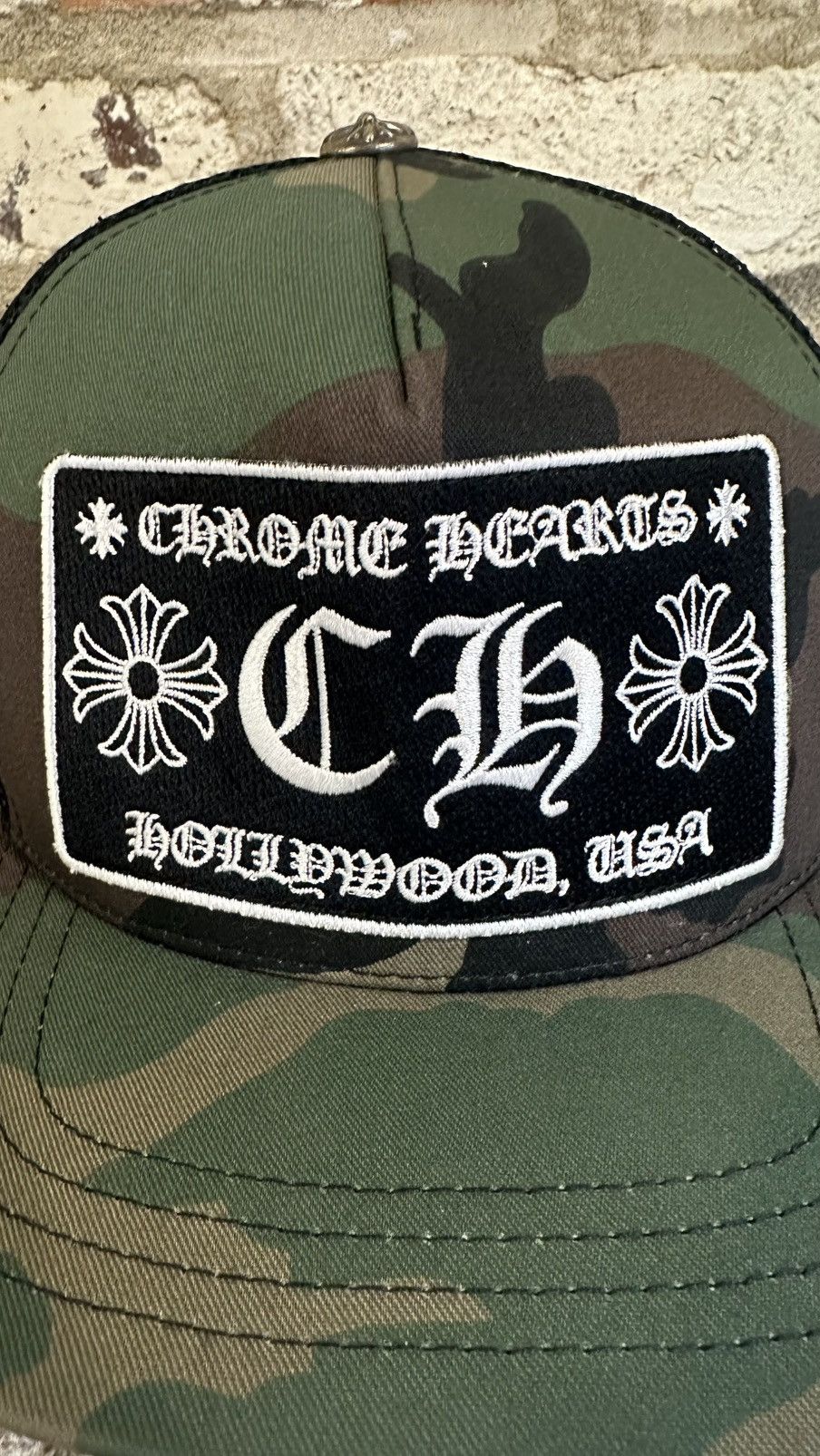 Chrome Hearts Chrome Hearts Camo Trucker Size ONE SIZE - 2 Thumbnail