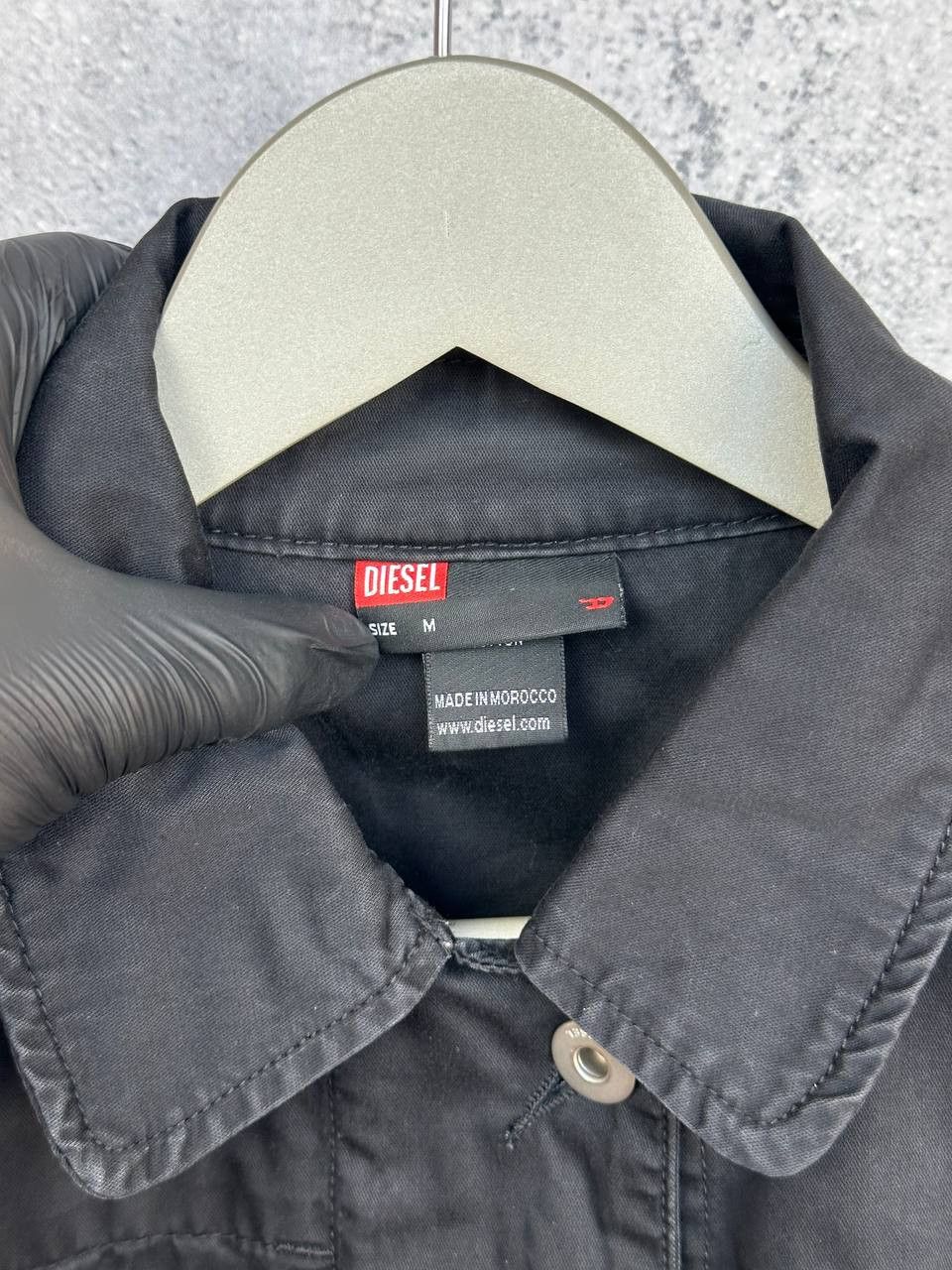 Diesel Diesel Y2K Utility Safari Jacket Shirt Black Cotton Military Size M / US 6-8 / IT 42-44 - 12 Thumbnail