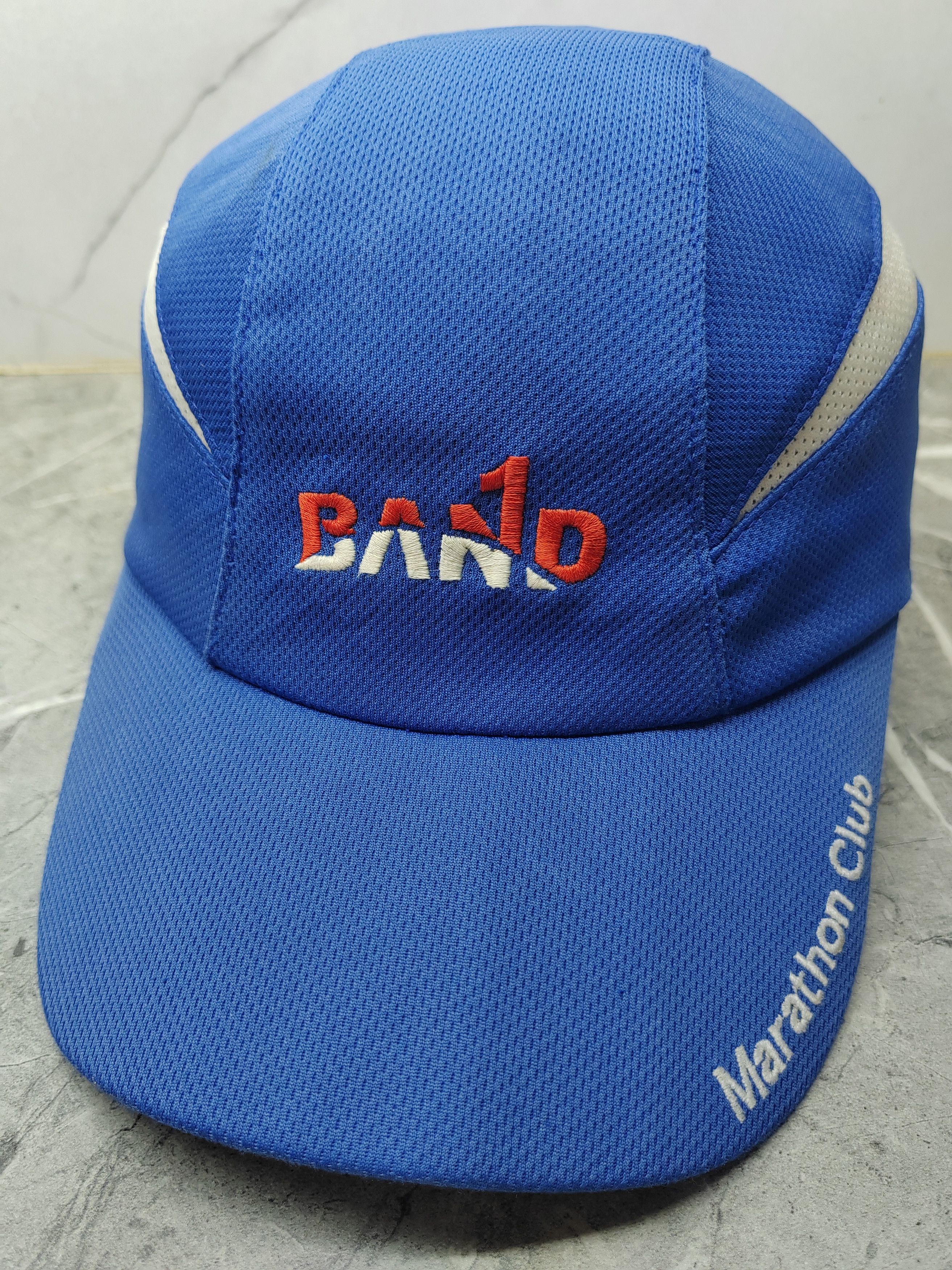 Japanese Brand Vintage Band Marathon Club Running Cap Hat Size ONE SIZE - 1 Thumbnail