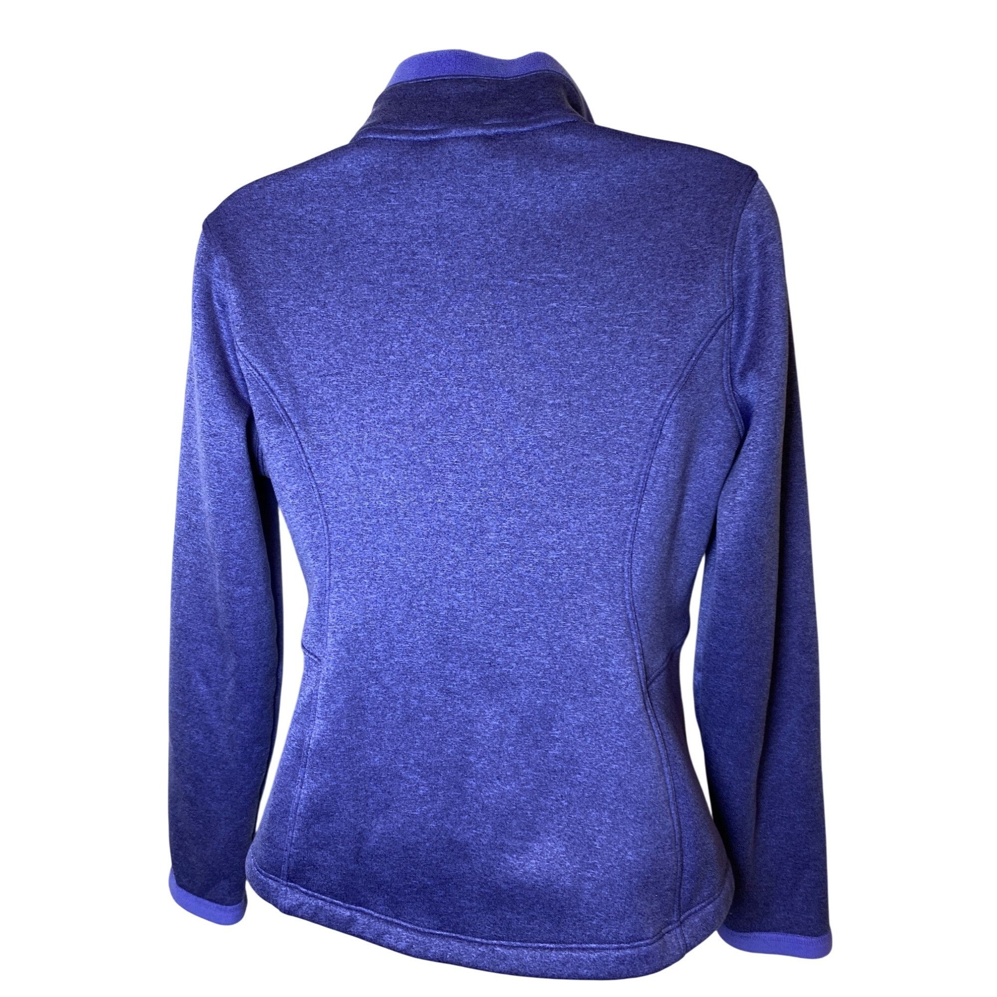 The North Face The North Face Womens Fleece Jacket S Purple Zip-Up, Small Size S / US 4 / IT 40 - 3 Thumbnail