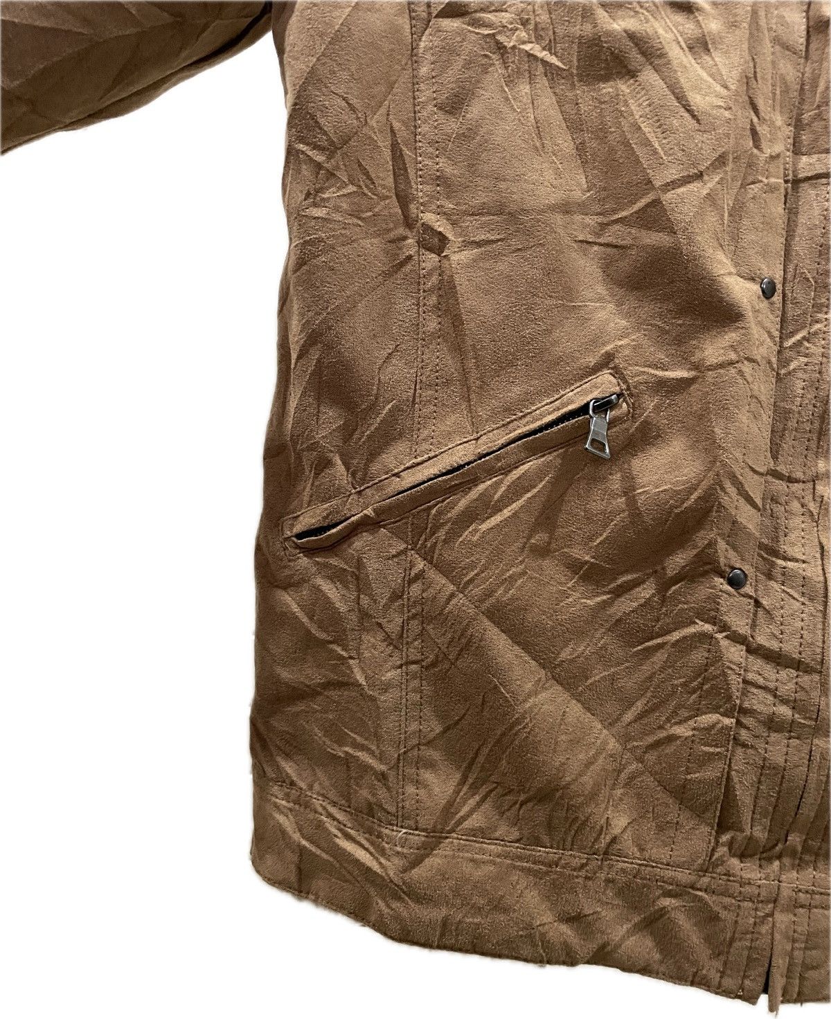In The Attic × Japanese Brand In The Attic Wool-like Zipper Jacket with Pockets Size US L / EU 52-54 / 3 - 4 Thumbnail
