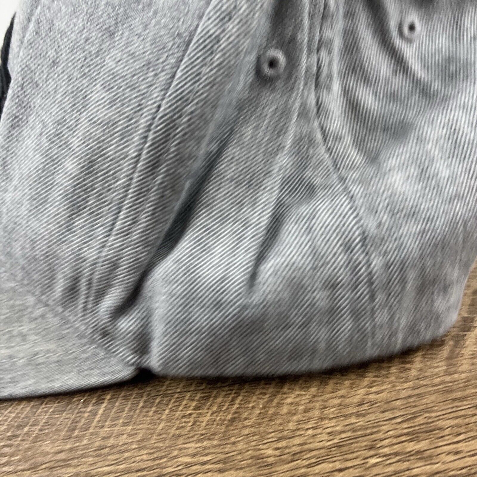 Other E Gray Snapback Hat Gray Adjustable Hat Adult Fit Gray Hat Size ONE SIZE - 8 Thumbnail