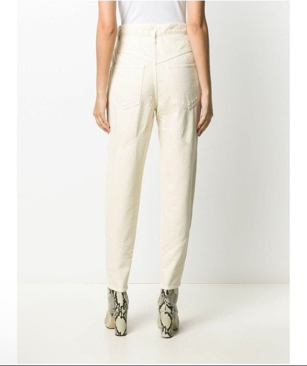 Isabel Marant ISABEL MARANT Nadeloisa High-Rise Jeans Size 25" / US 0 / IT 36 - 3 Thumbnail
