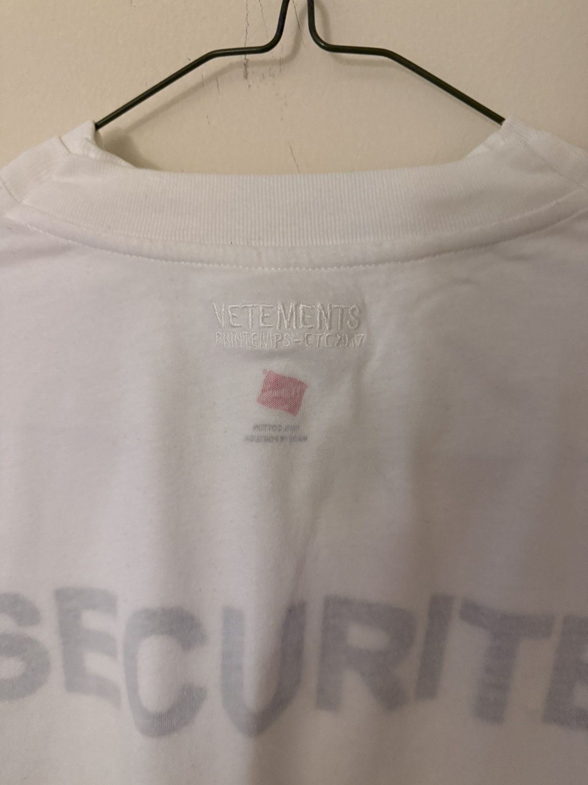 Vetements Vetements Securite longsleeve Size US M / EU 48-50 / 2 - 4 Thumbnail