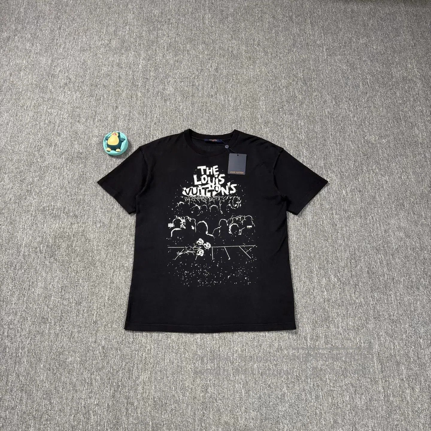 Louis Vuitton LV Black Concert Graphic T-shirt. Size US M / EU 48-50 / 2 - 1 Thumbnail