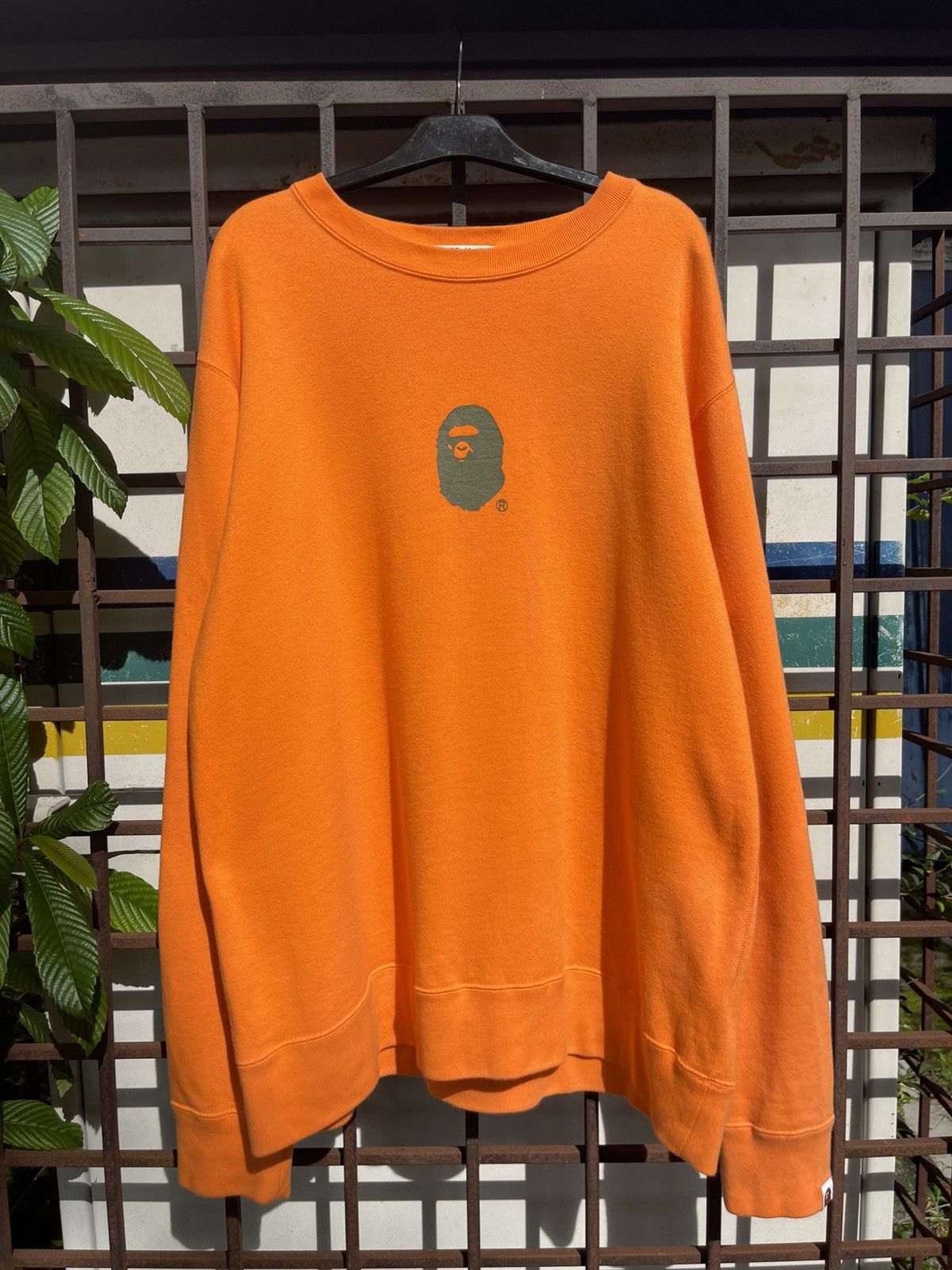Bape Bape A Bathing Ape Spellout Logo Sweatshirt Size US XXL / EU 58 / 5 - 4 Thumbnail