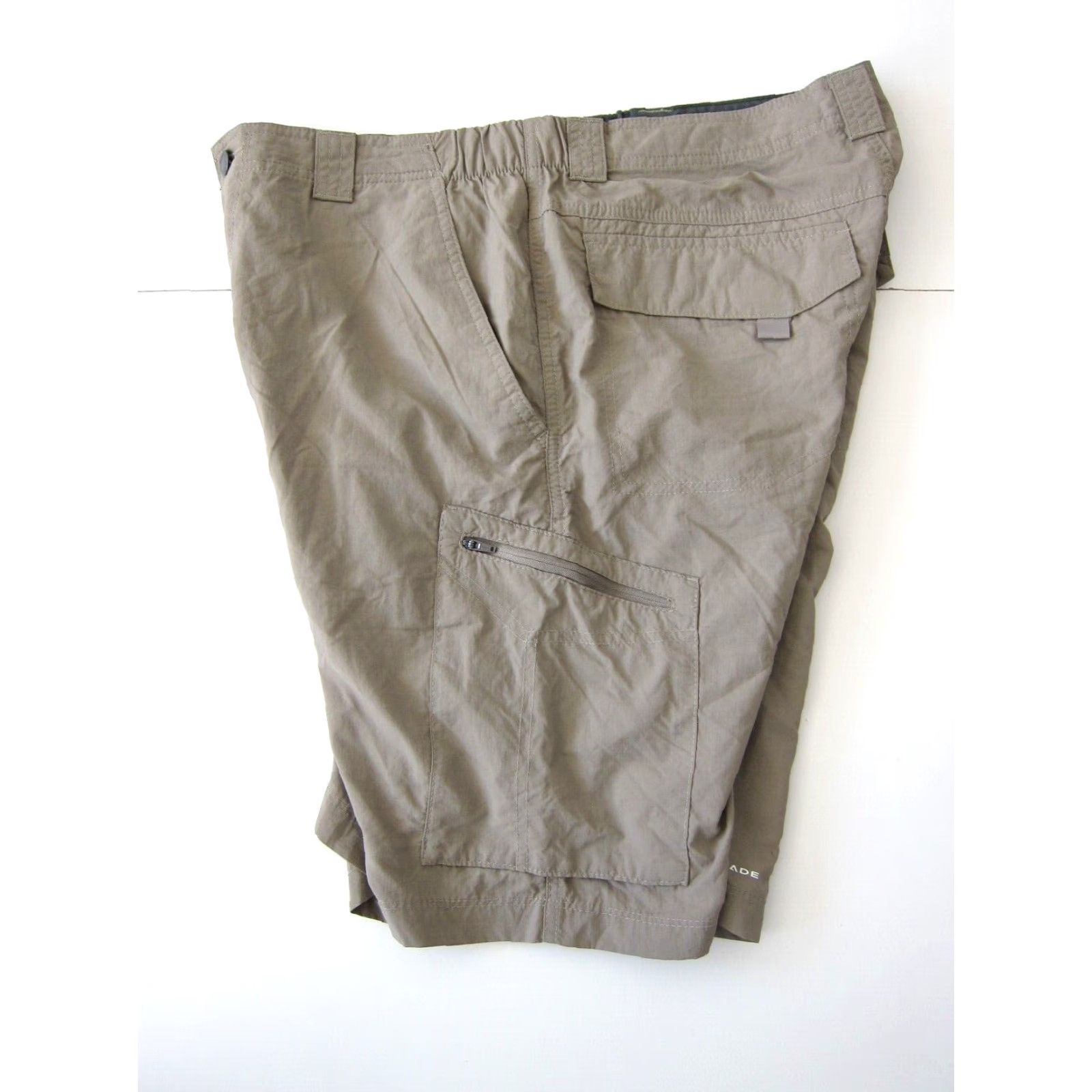 Vintage Columbia Nylon Beige Brown Pocket Lightweight Cargo Short Men 36 Size US 36 / EU 52 - 7 Thumbnail