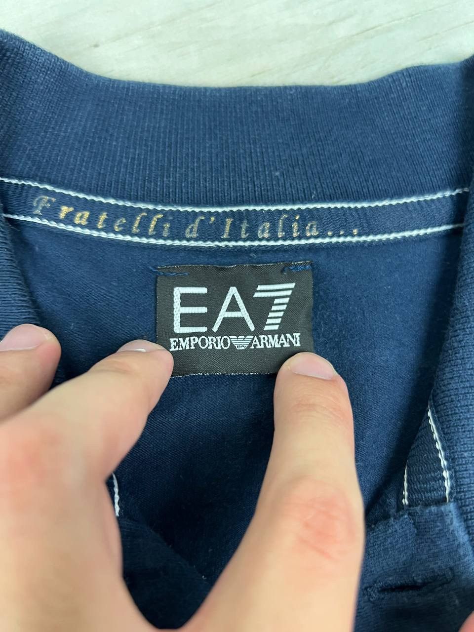 Emporio Armani Emporio Armani EA7 Italia Big Logo Polo Shirt Size US S / EU 44-46 / 1 - 8 Thumbnail
