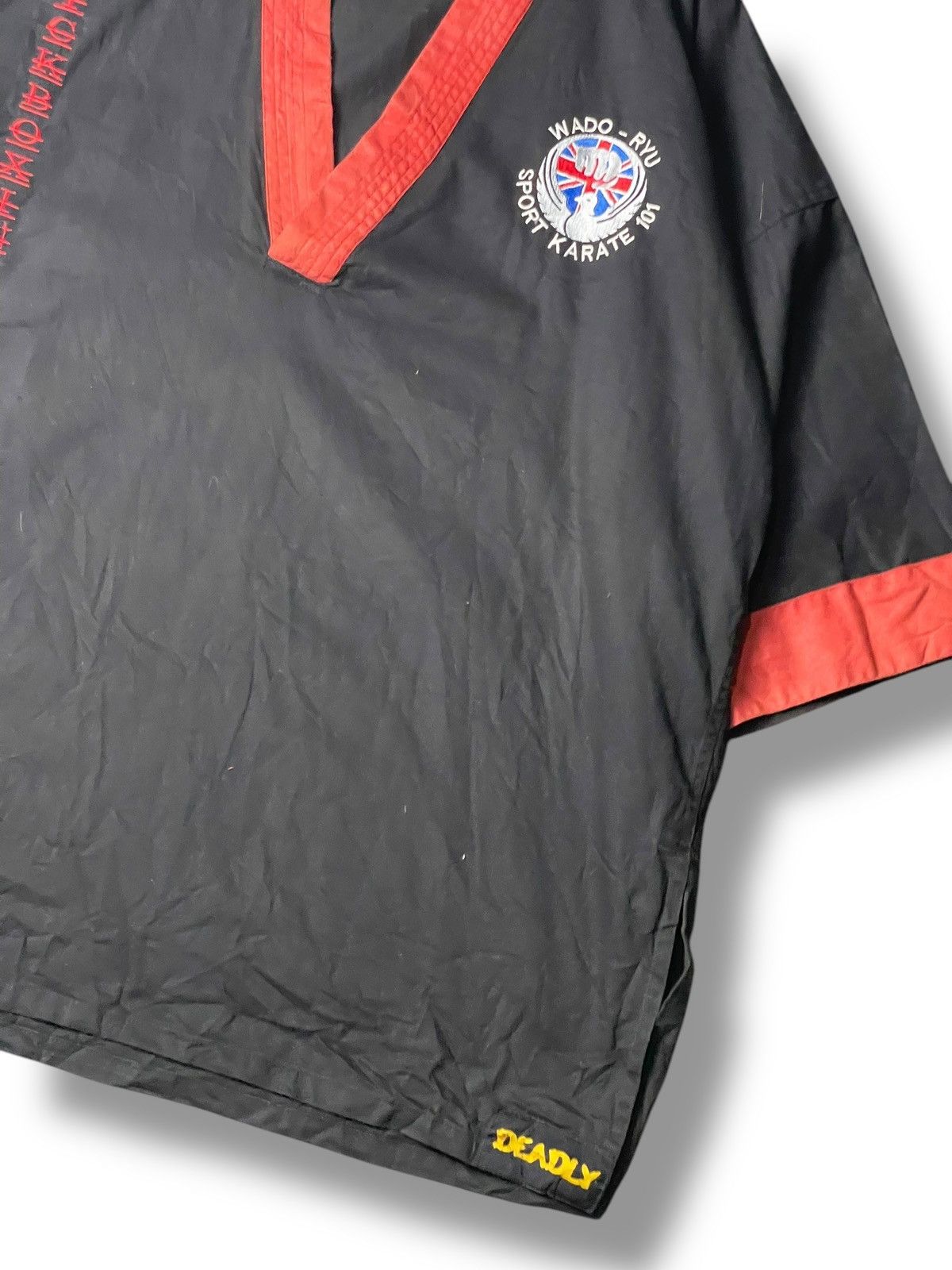 Japanese Brand × Vintage DEADLY Japanese Brand Karate Light Shirt (102) Size US XL / EU 56 / 4 - 3 Thumbnail