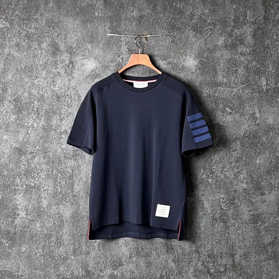 Thom Browne Thom Browne Cotton Brown T-Shirt m Men Size US M / EU 48-50 / 2 - 1 Thumbnail