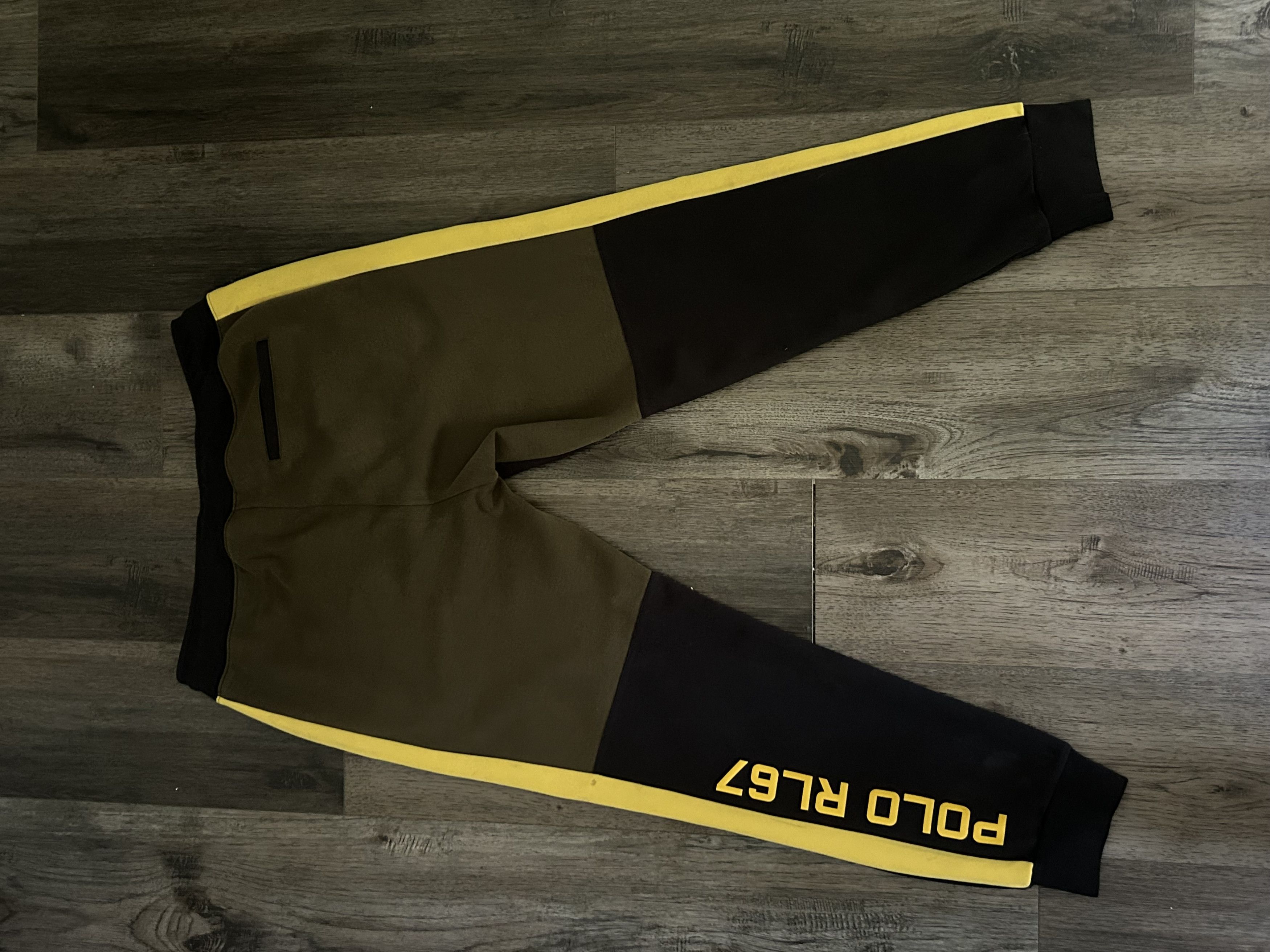 Polo Ralph Lauren Polo Ralph Lauren Cotton Interlock Joggers Black Medium Size US 34 / EU 50 - 2 Thumbnail