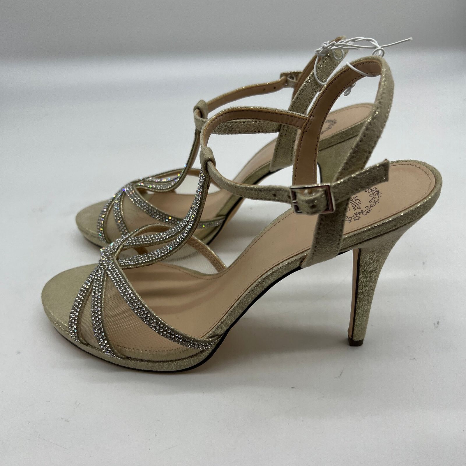 Other I.Miller Womens Ramona Heeled Sandals Gold Size 9.5M Size US 9.5 / IT 39.5 - 5 Thumbnail
