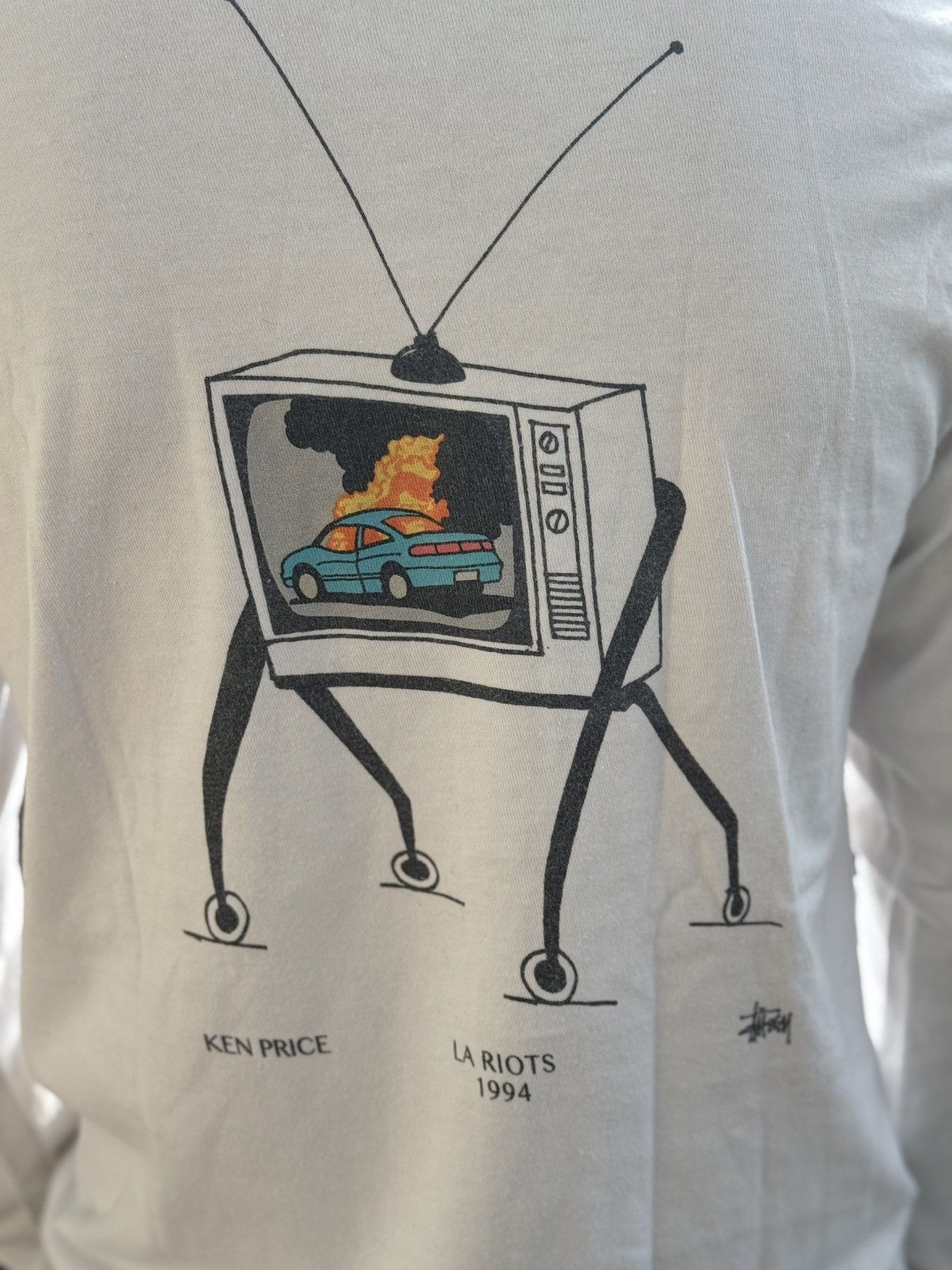Stussy Stussy X Ken Price La Riots 1994 Rare Longsleeve Size US S / EU 44-46 / 1 - 4 Thumbnail