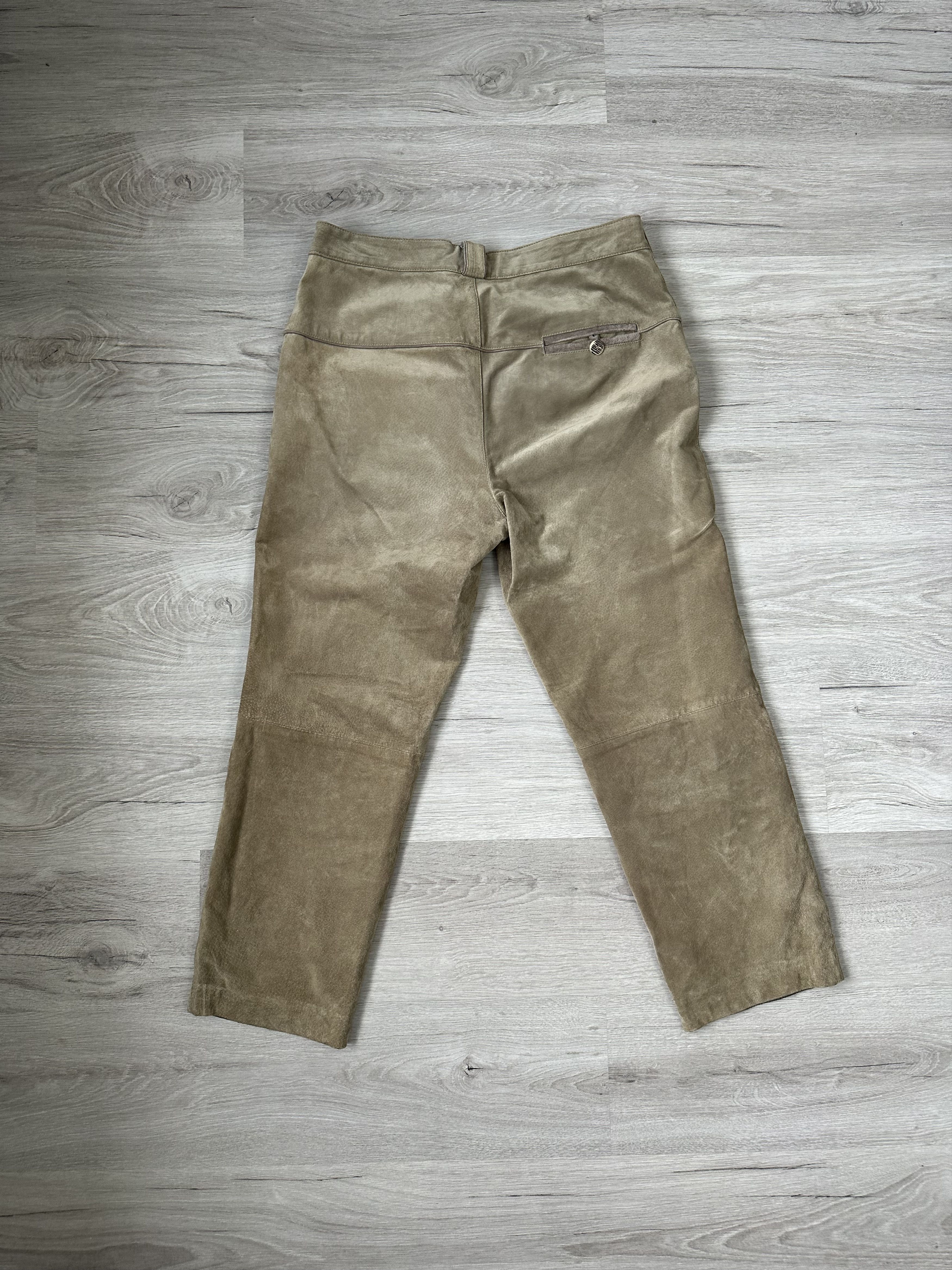 Leather × Vintage Leather Men’s Cowboy JCC Pants Bike Moto Y2K Size US 36 / EU 52 - 14 Thumbnail