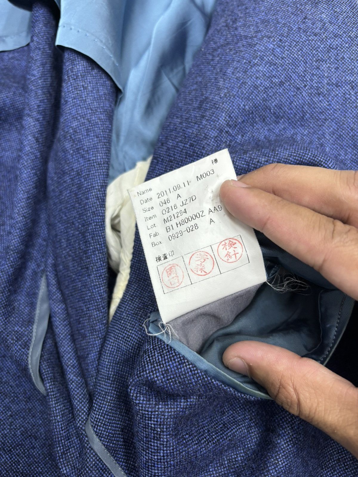 Loro Piana × Vintage LORO PIANA WOOL CASHMERE BLAZER JACKET Size US S / EU 44-46 / 1 - 12 Thumbnail