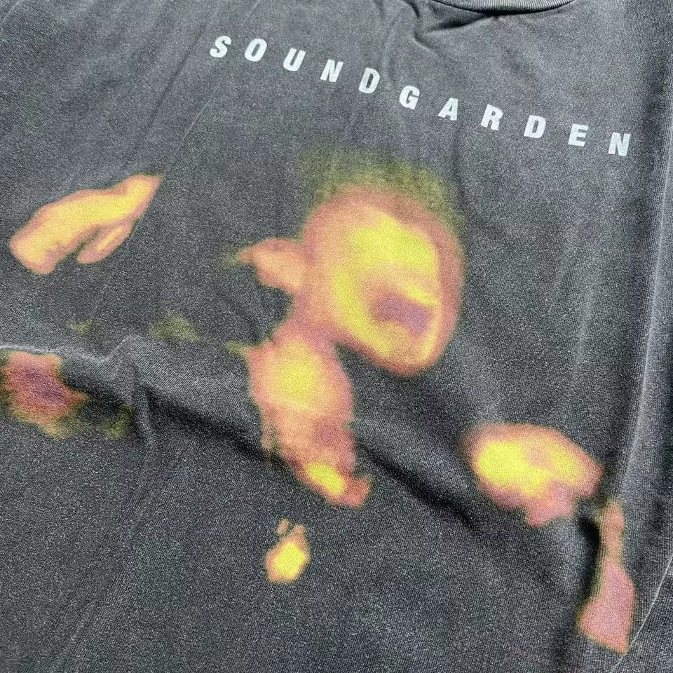 Vintage "SOUNDGARDEN" Graphic Printed Cotton Washed Tshirt Size US L / EU 52-54 / 3 - 3 Thumbnail