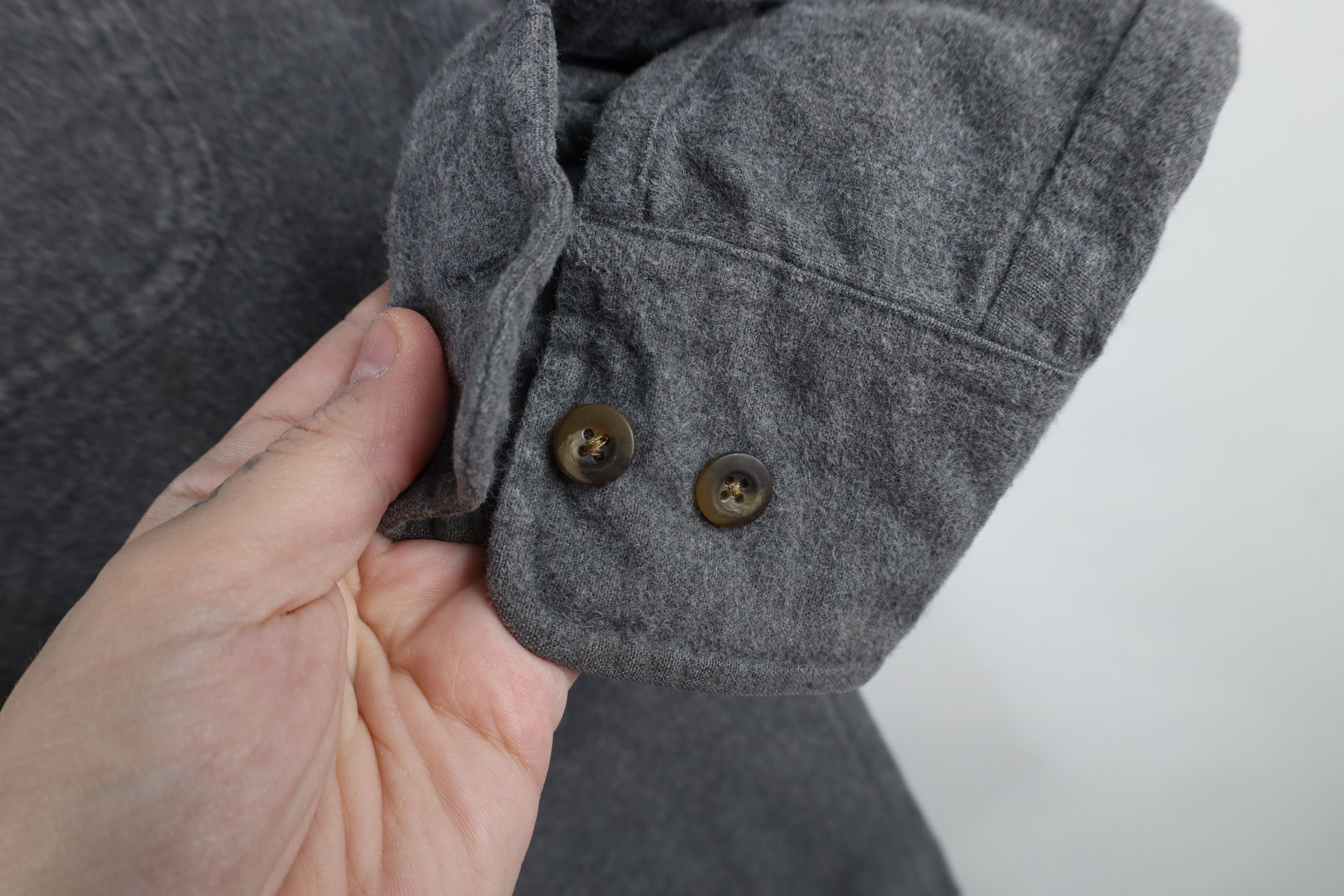 Cabelas × Vintage Vintage 90s Cabelas Chamois Cloth Collared Button Shirt Size US M / EU 48-50 / 2 - 9 Thumbnail