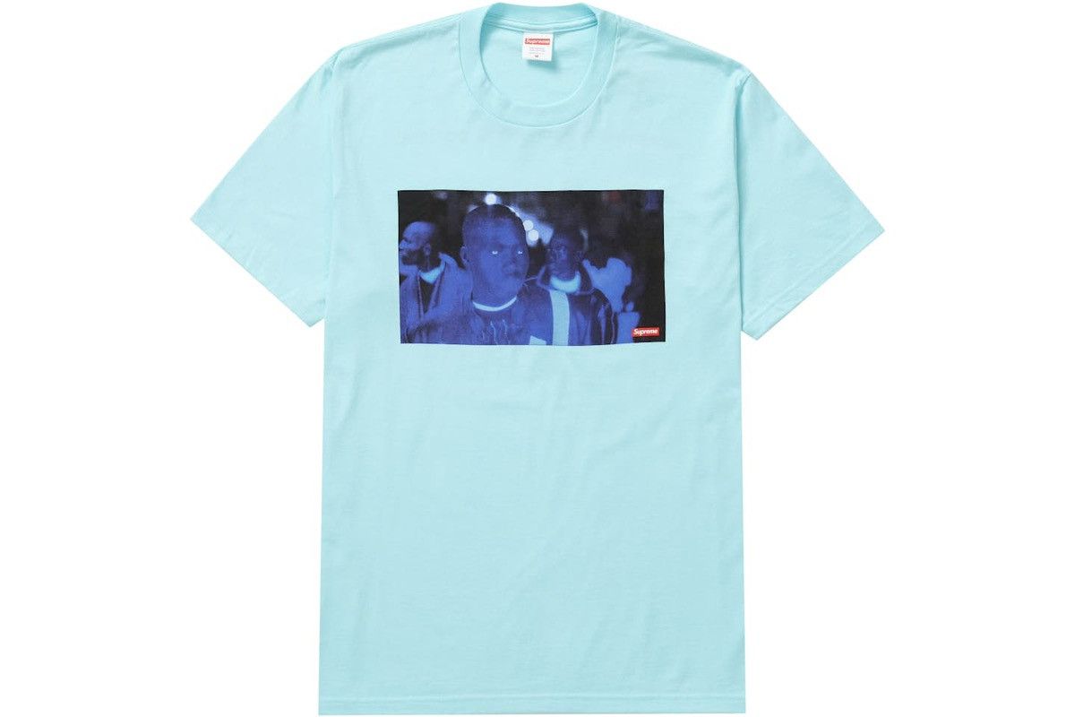 Supreme Supreme America Eats Its Young Tee Turquoise Size US L / EU 52-54 / 3 - 1 Thumbnail