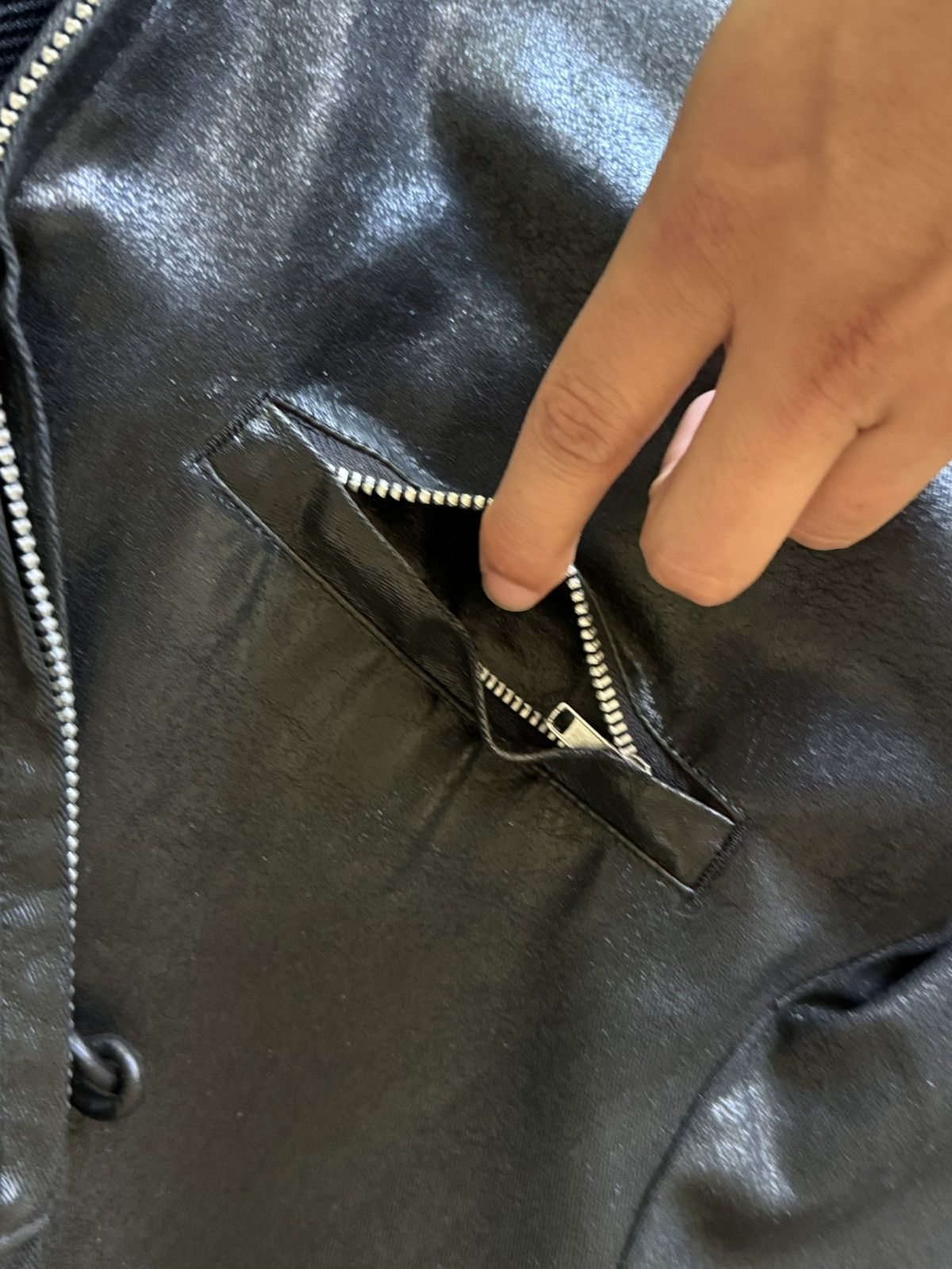 Comme des Garcons Homme Comme Des Garçons Homme Waxed Jacket Size US M / EU 48-50 / 2 - 2 Thumbnail