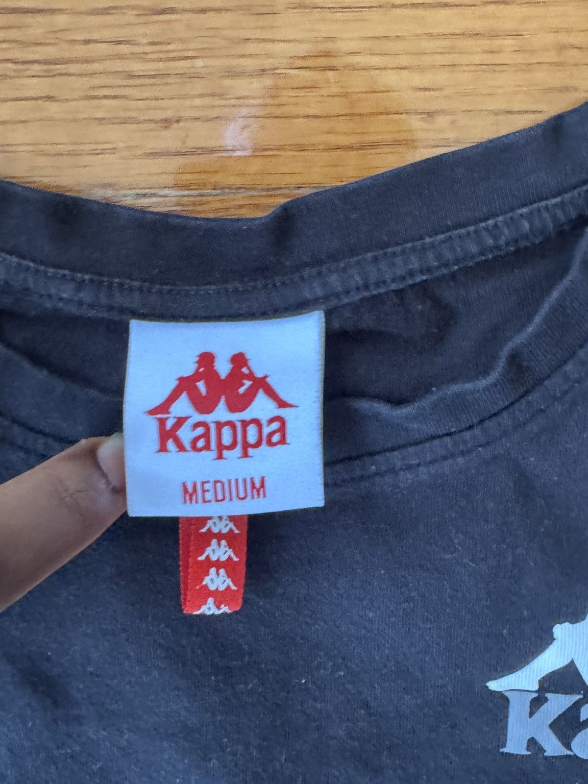 Kappa × Vintage B/W Kappa Tee Size US M / EU 48-50 / 2 - 3 Thumbnail