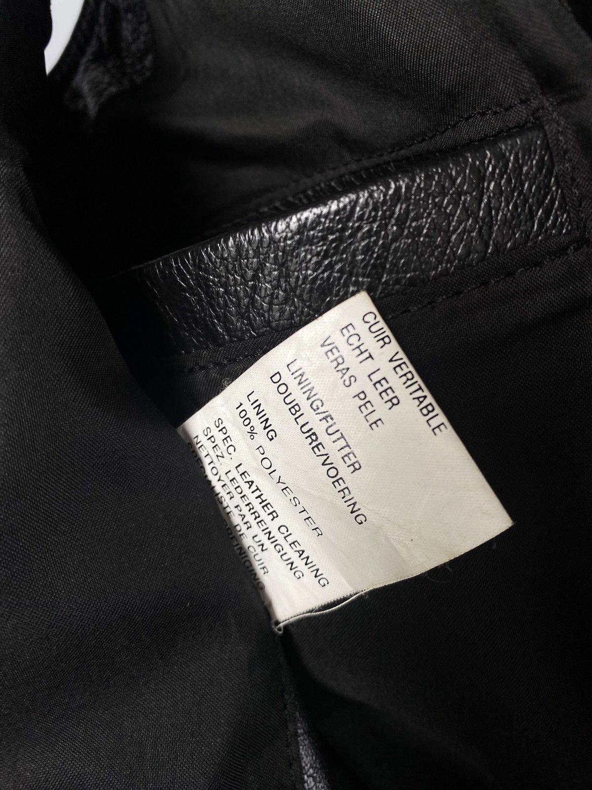 Japanese Brand Vintage ⚡️ LEATHER VEST OPIUM ROCK METAL Y2K BIKER VTG Size US M / EU 48-50 / 2 - 10 Thumbnail