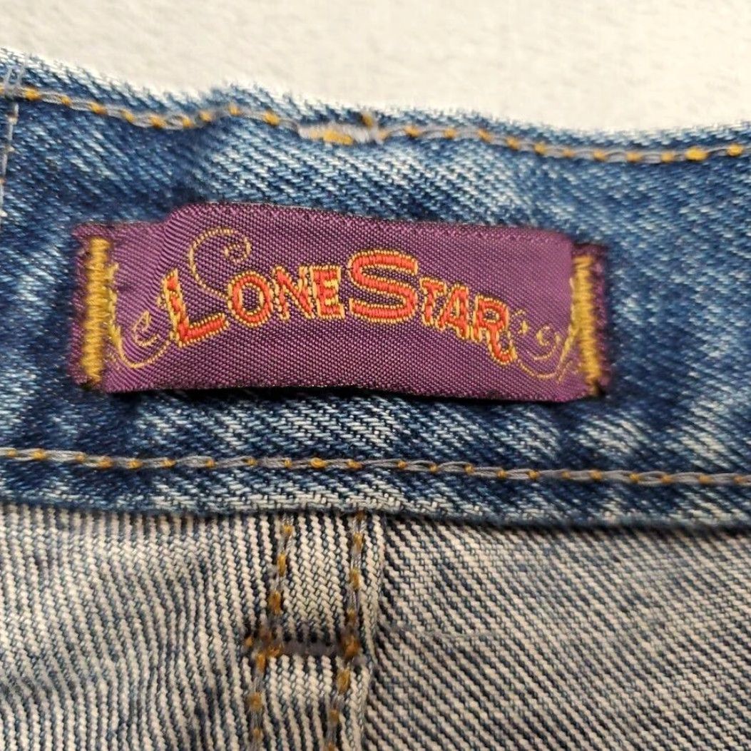 Vintage VINTAGE Lone Star Jeans Womens 10 Blue High Waist Mom Vintage Classic Retro 90s Style Womens Size 32" / US 10 / IT 46 - 4 Thumbnail