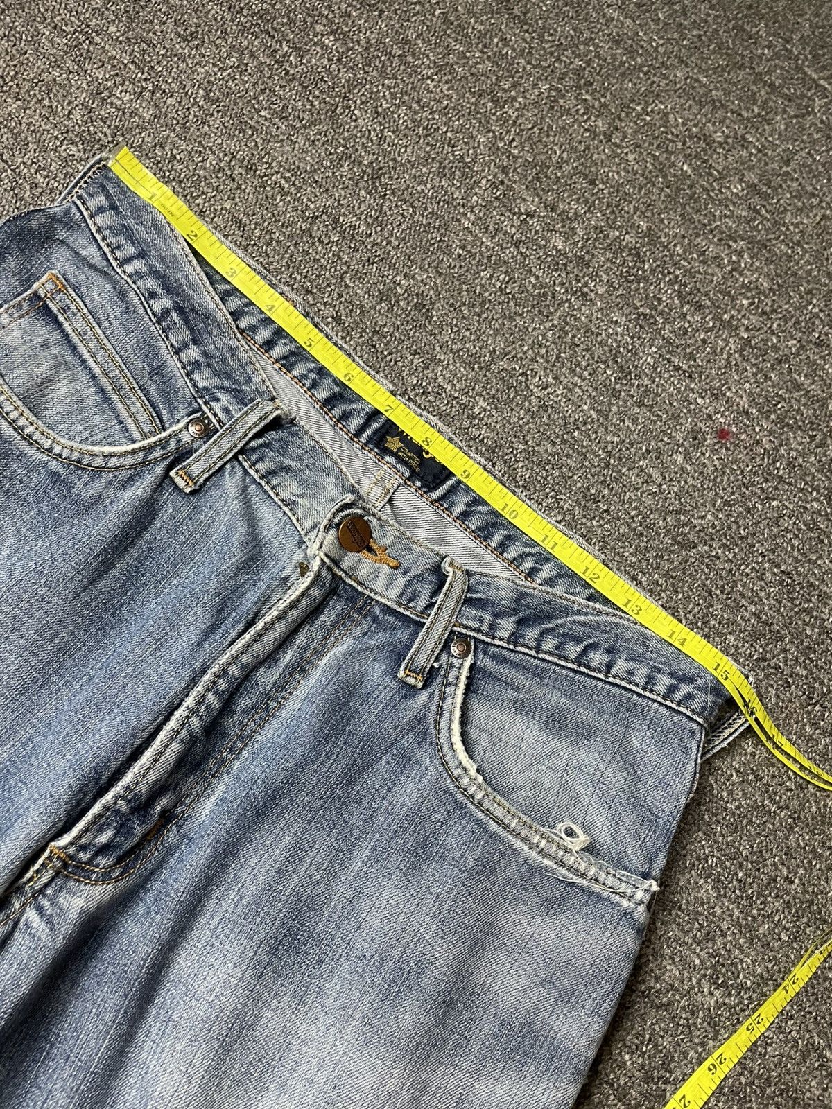 Vintage × Wrangler WRANGLER Casual Straight Cut Jeans (92) Size US 30 / EU 46 - 5 Thumbnail