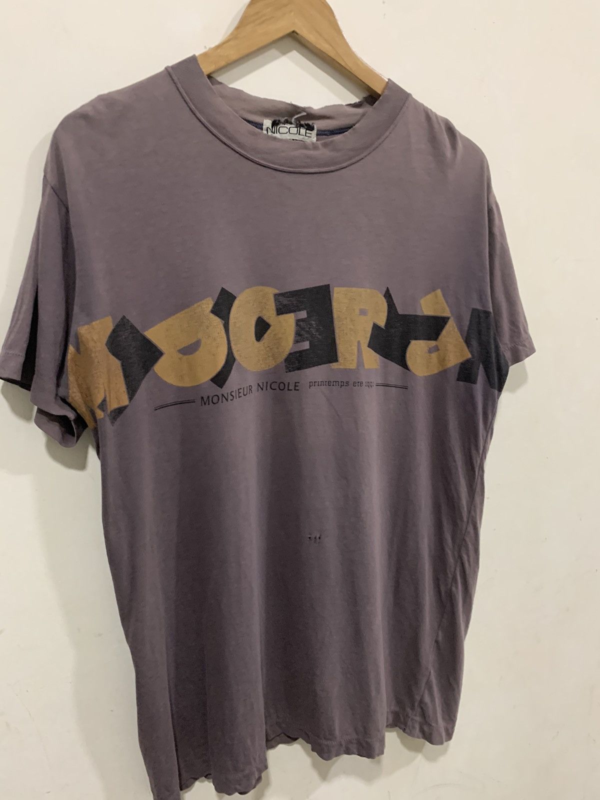 Other Vintage monsieur nicole faded distressed Tshirt Size US M / EU 48-50 / 2 - 4 Thumbnail