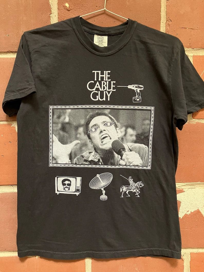 Comfort Colors Cable Guy Tribute T-shirt Comfort Colors Black Size US M / EU 48-50 / 2 - 1 Thumbnail