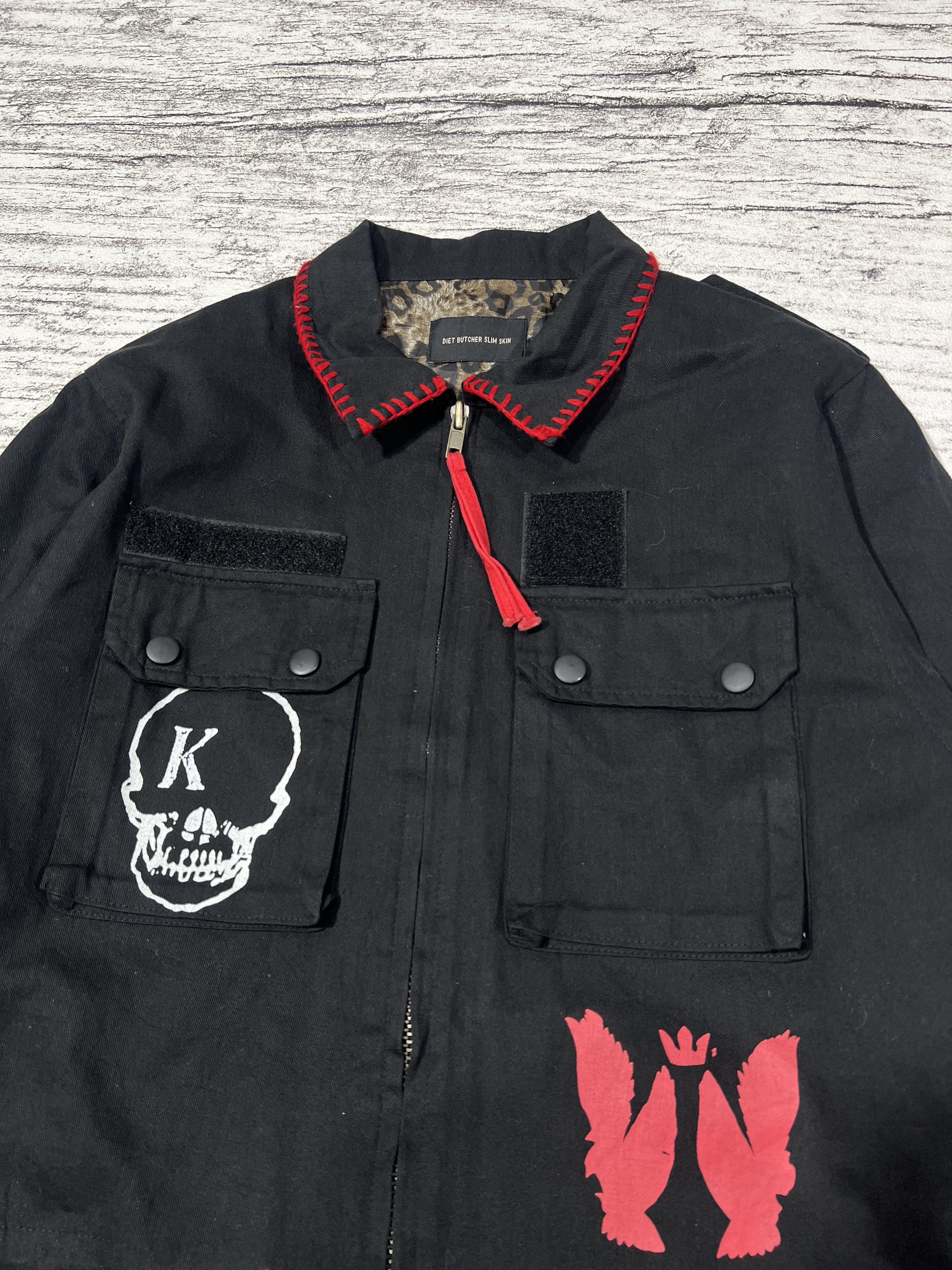 Diet Butcher Slim Skin 2000s Archival Diet Butcher Slim Skin Skull y2k Lgb Ifsix Size US M / EU 48-50 / 2 - 4 Thumbnail