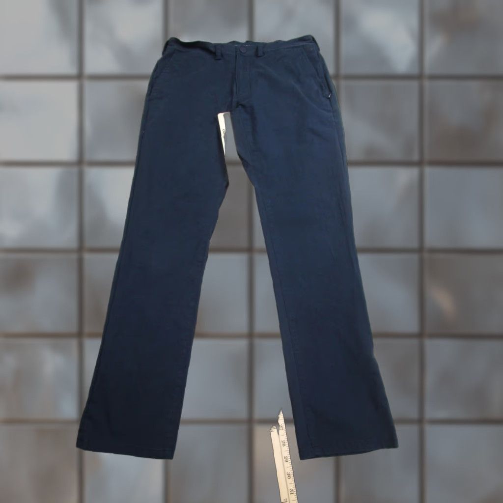 Vintage VINTAGE Mack Weldon Mens Pants 30x32 Casual Chino Slim Fit Blue Cotton Spandex Travel Size US 30 / EU 46 - 1 Thumbnail