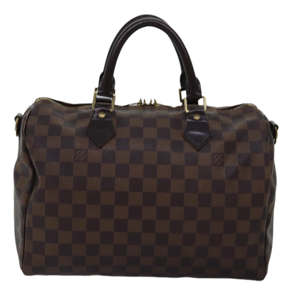 Louis Vuitton LOUIS VUITTON Damier Ebene Speedy Bandouliere 30 Hand Bag Size ONE SIZE - 2 Thumbnail