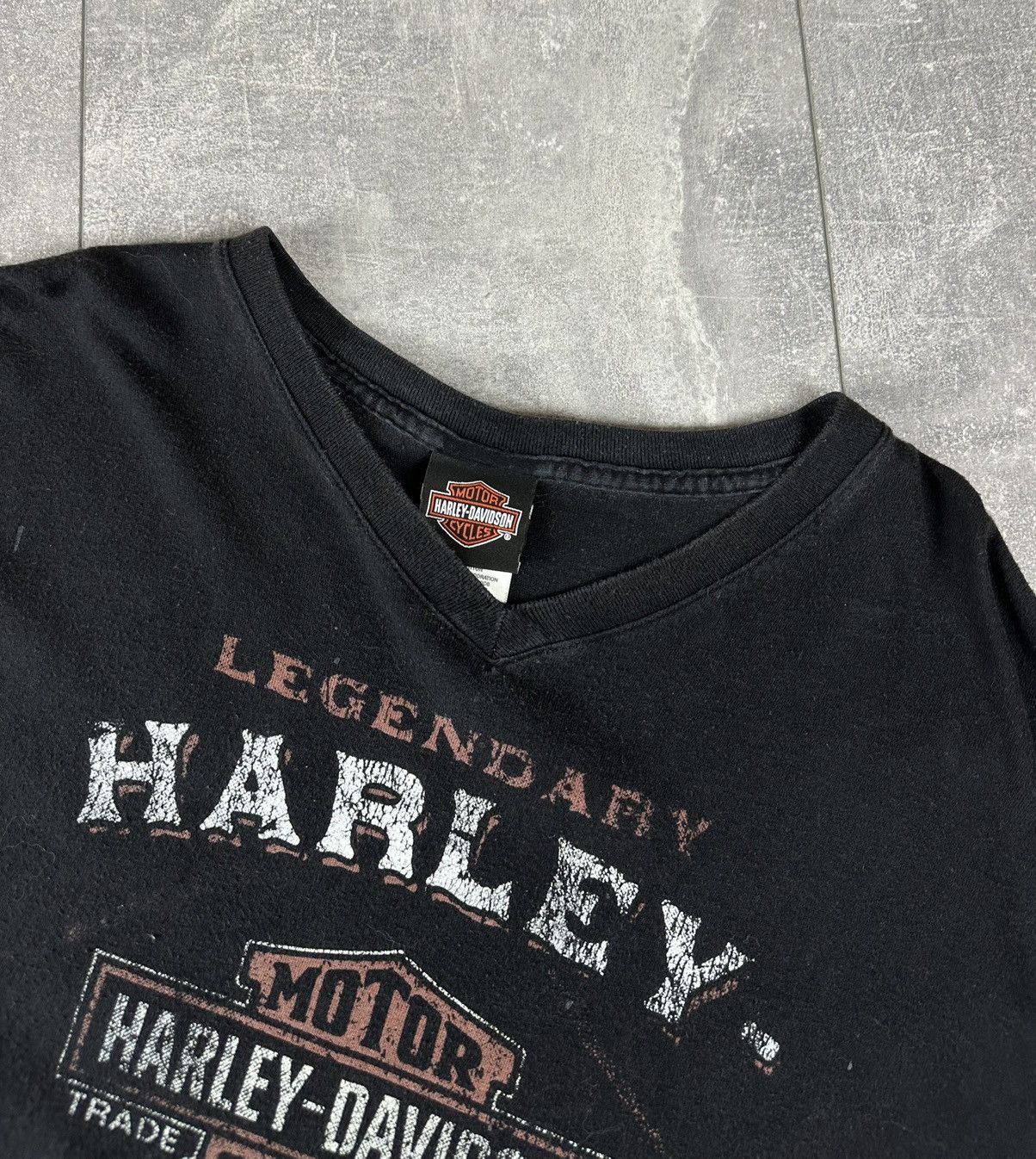 Harley Davidson Harley Davidson Dragon Krakow Poland Overprint Logo T-Shirt Size US XXL / EU 58 / 5 - 6 Thumbnail