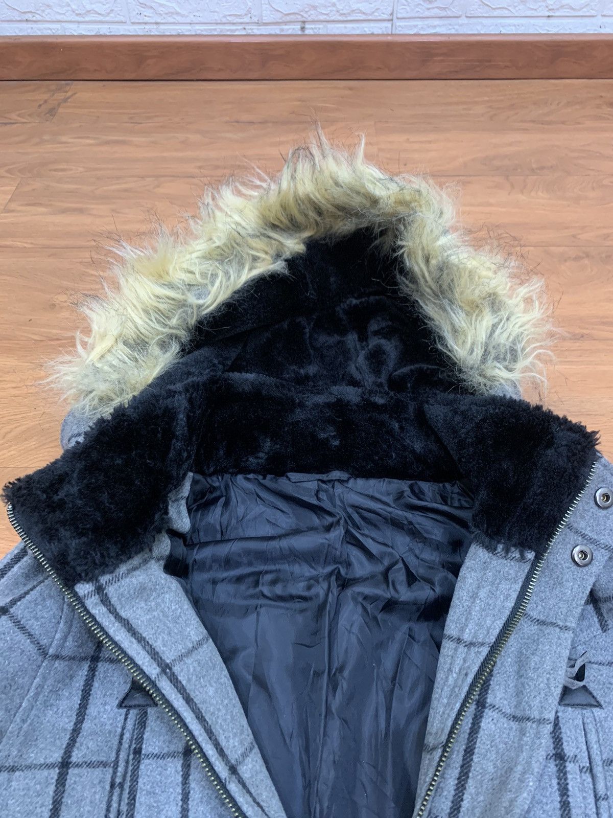 If Six Was Nine × Japanese Brand × Le Grande Bleu (L.G.B.) Semantic design Fur hoodie bondage multipocket LGB style Size US L / EU 52-54 / 3 - 17 Thumbnail