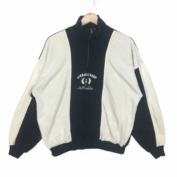 Vintage Vtg TARKY PLAYER Airborn Troop Military Jacket Sweater Size US M / EU 48-50 / 2 - 5 Thumbnail