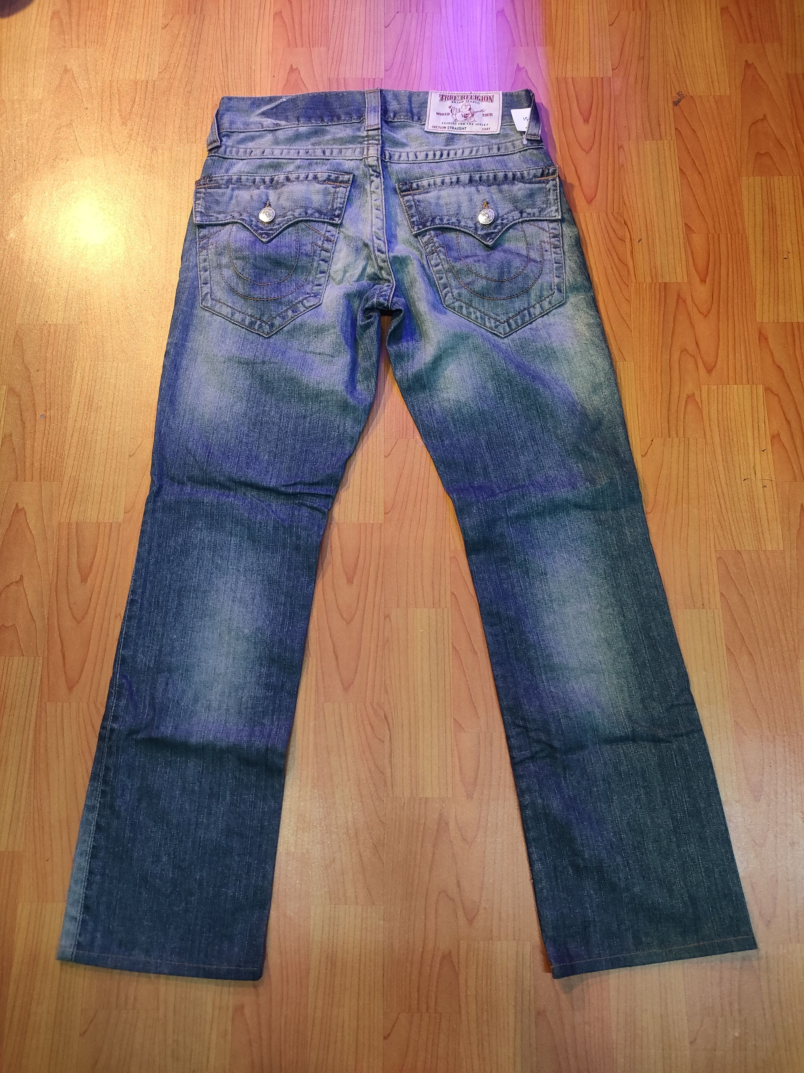 If Six Was Nine × Robins Jeans × True Religion True Religion Section Straight Jeans Size US 31 - 4 Thumbnail
