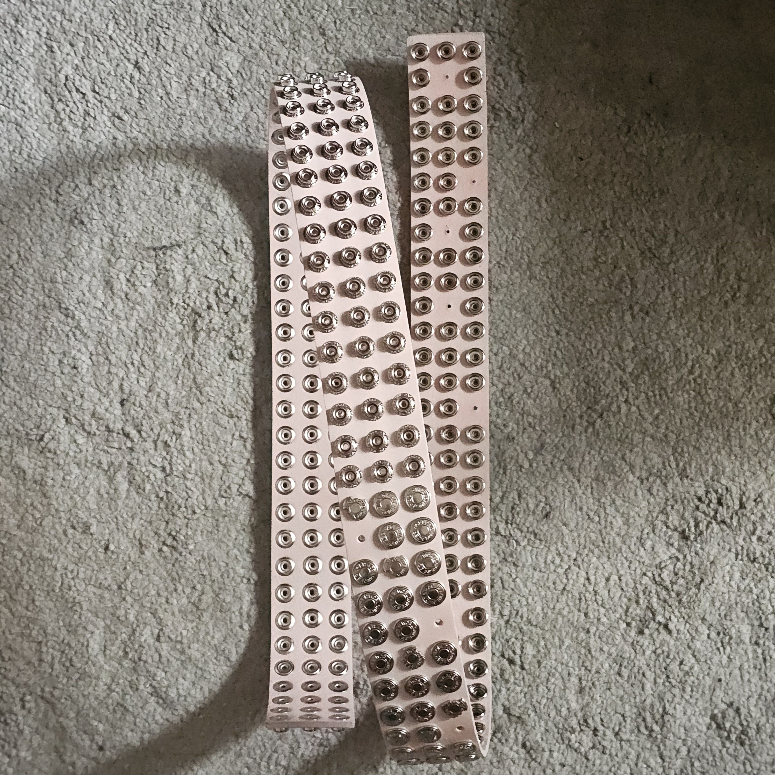 Racer Worldwide Racer Worldwide Pink Button Belt Size ONE SIZE - 2 Thumbnail