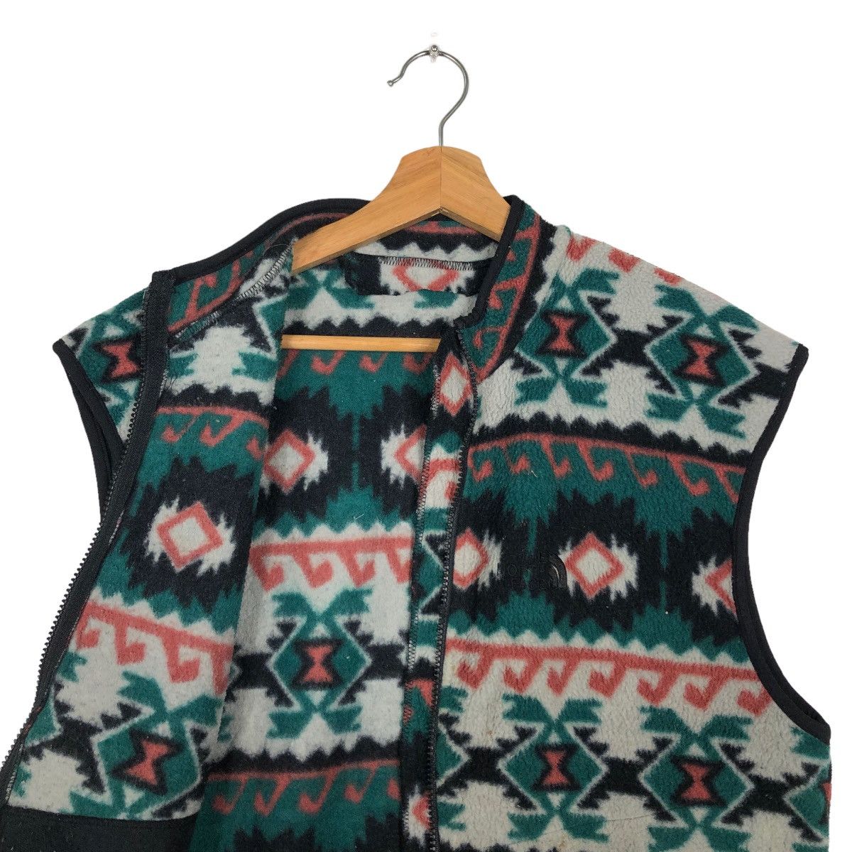 The North Face 🔥90’s Vintage The North Face Fleece Vest Made in USA Aztec Size US M / EU 48-50 / 2 - 10 Thumbnail