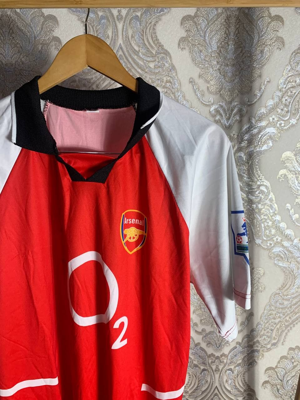 Vintage Very Rare Arsenal London England Soccer Jersey Retro 90s Size US L / EU 52-54 / 3 - 3 Thumbnail