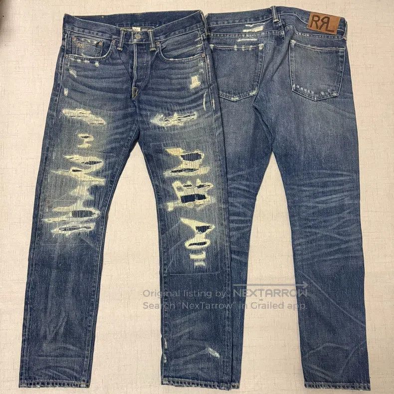 RRL Ralph Lauren RRL Ralph Lauren Old flagship jeans Size US 34 / EU 50 - 1 Thumbnail