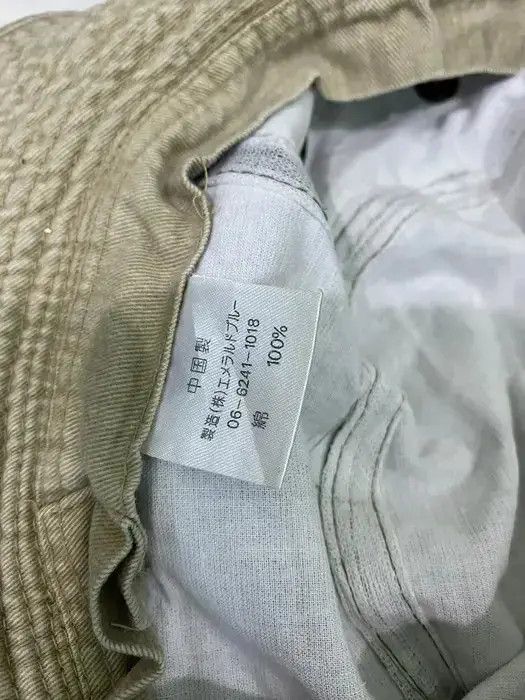 Japanese Brand × Vintage Japanese Brand Plain Bucket Hat Size ONE SIZE - 6 Thumbnail