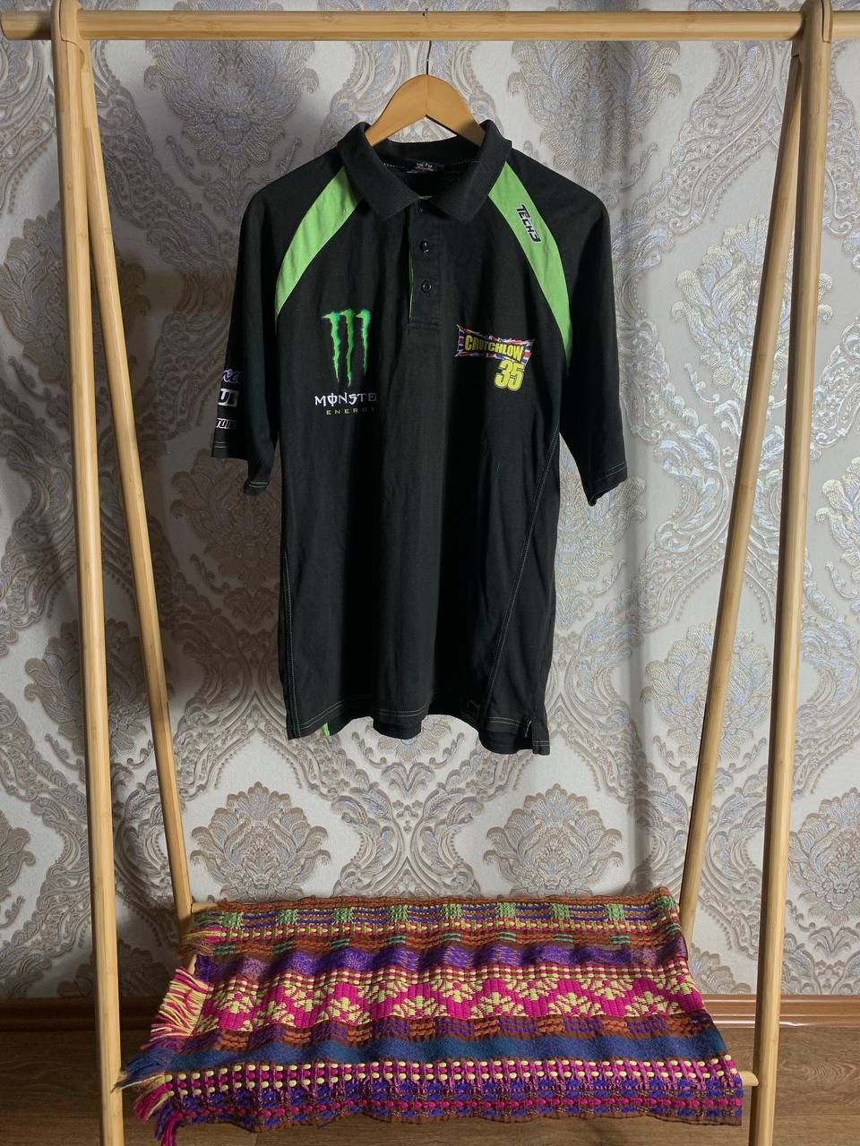NASCAR Vintage Monster Energy Retro Racing T-Shirt Motorcycle 90s Size US XXL / EU 58 / 5 - 1 Thumbnail